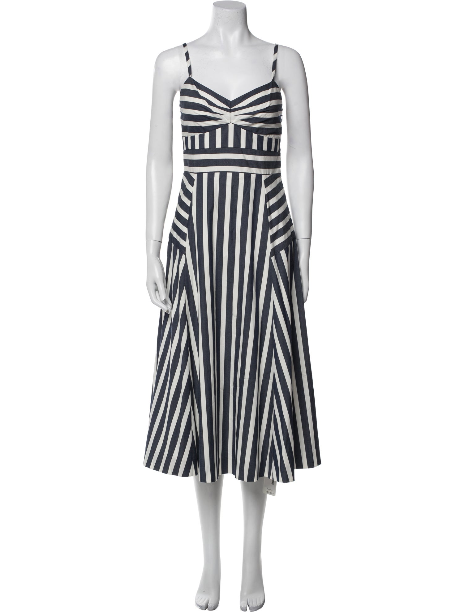 Veronica Beard Striped Long Dress