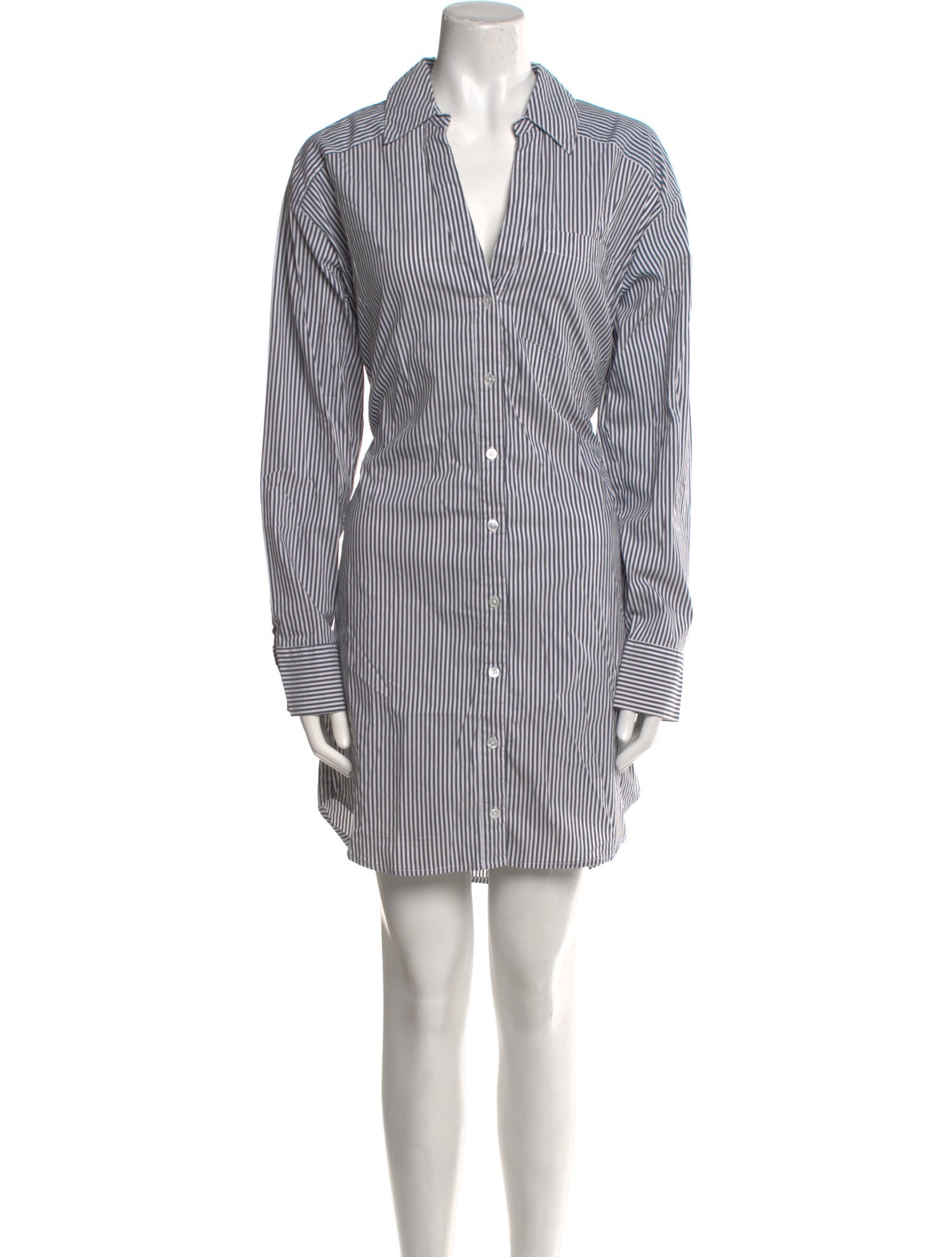 Veronica Beard Striped Knee-Length Dress