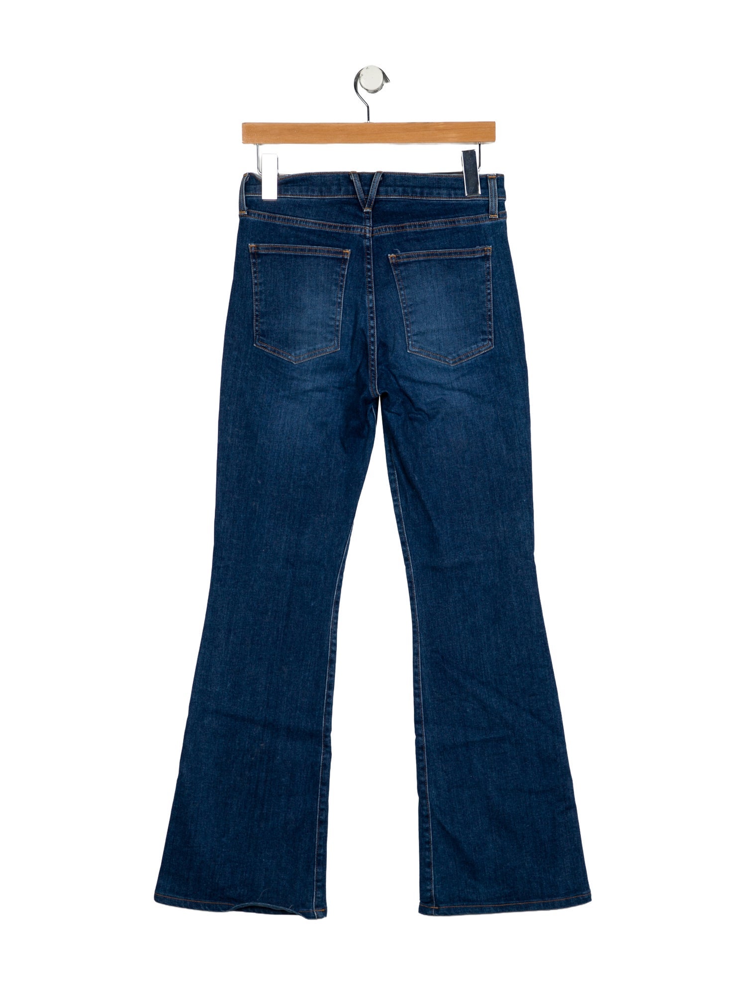 Veronica Beard High-Rise Wide Leg Jeans
