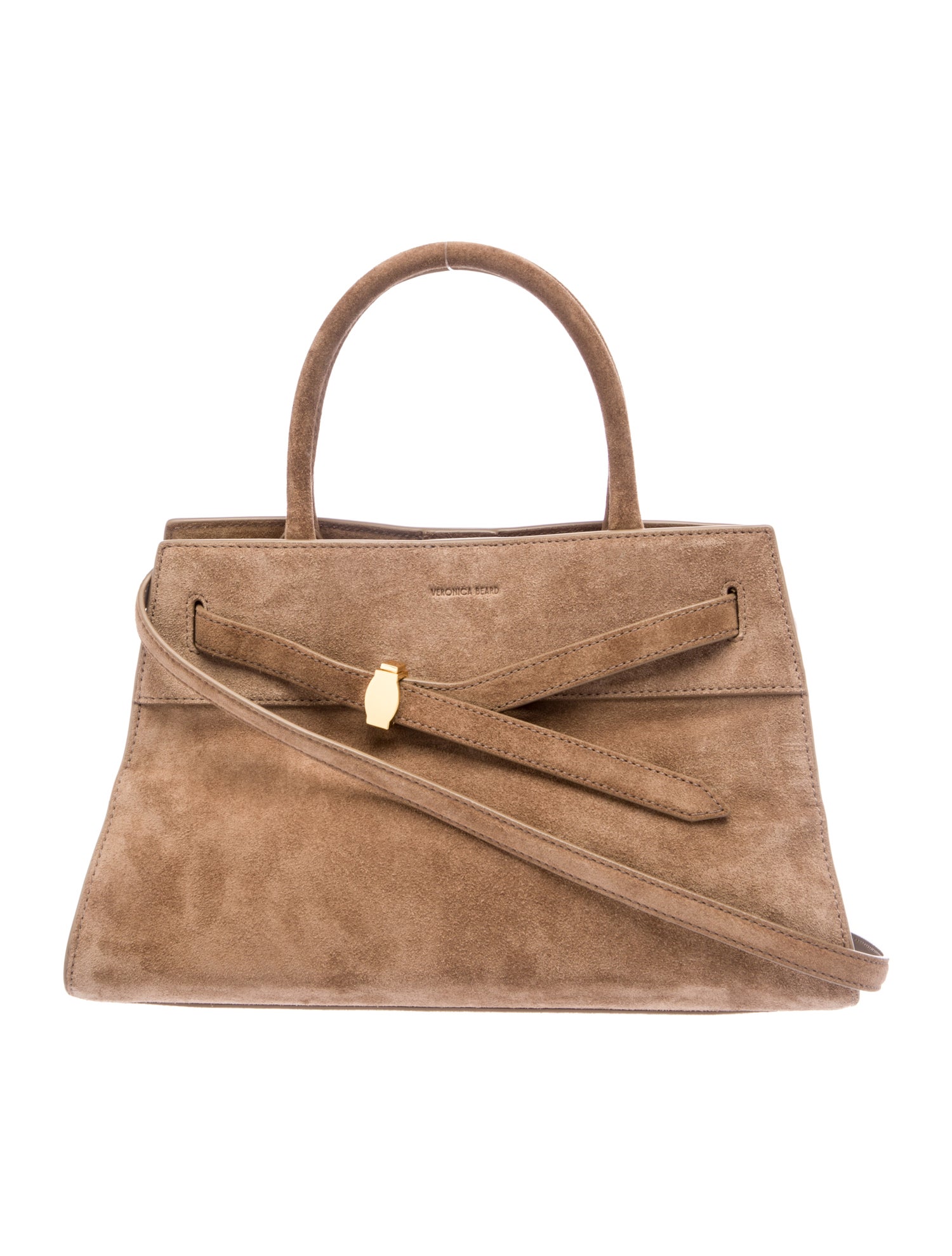 Veronica Beard Suede Shoulder Bag