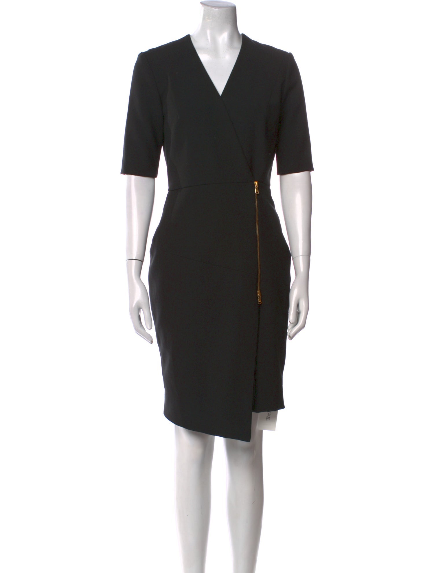 Veronica Beard V-Neck Knee-Length Dress