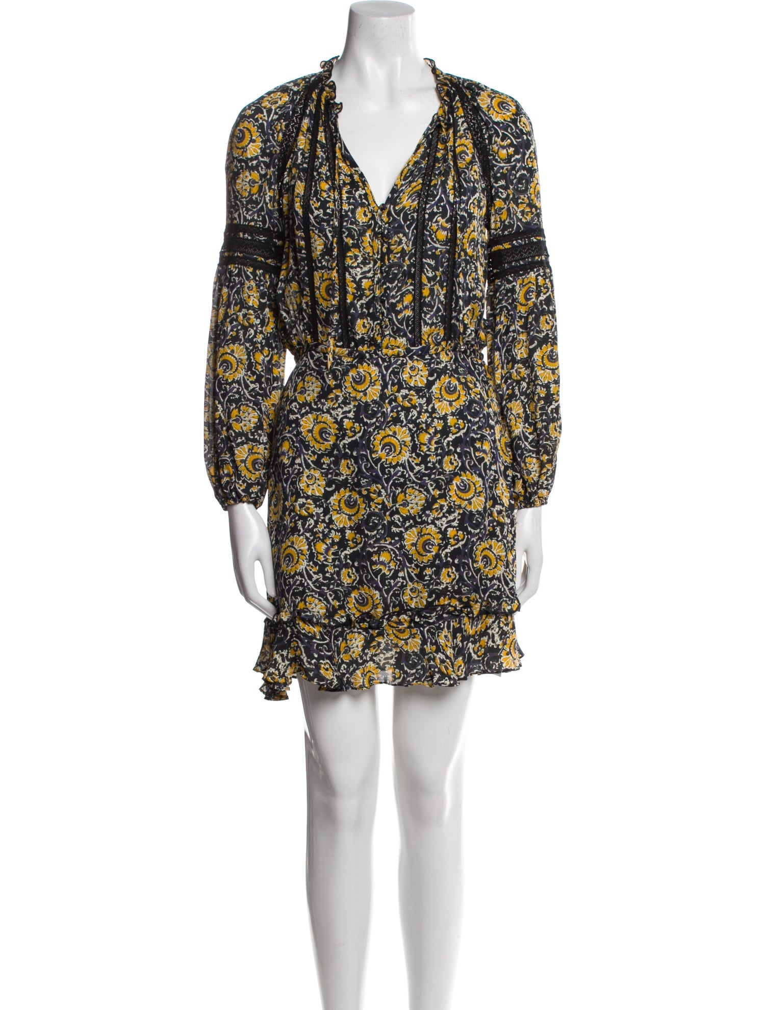 Veronica Beard Silk Knee-Length Dress