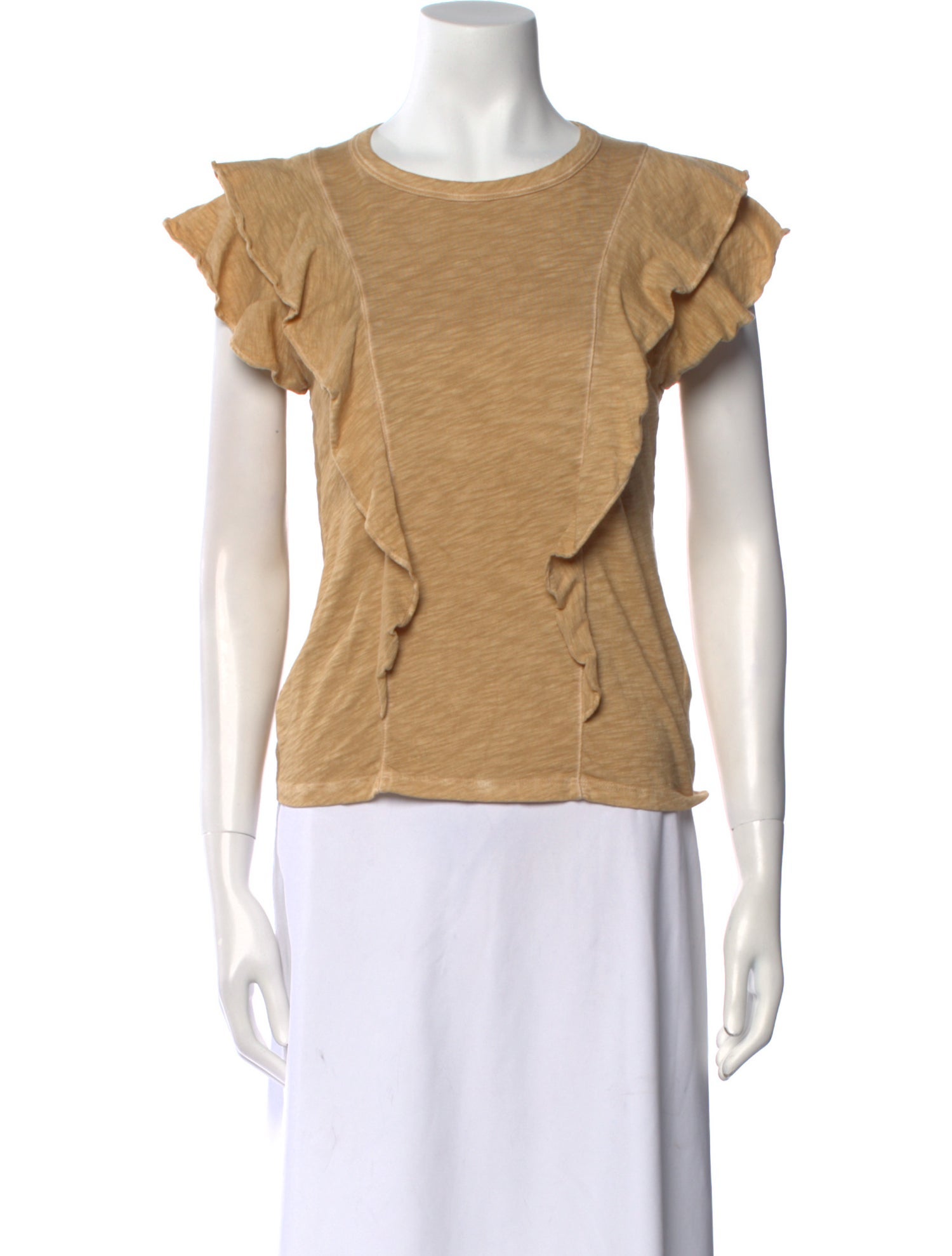 Veronica Beard Crew Neck Short Sleeve Top