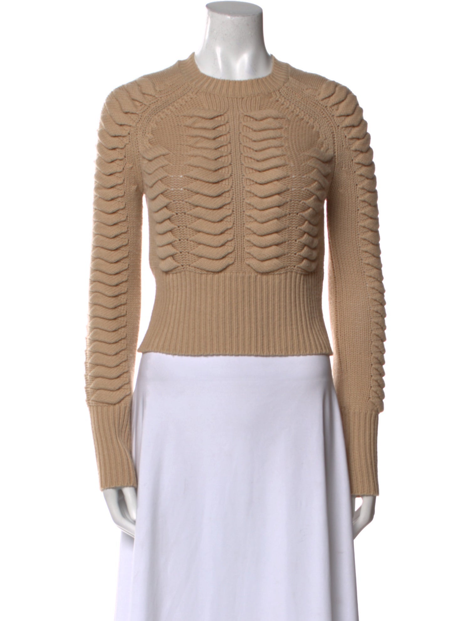 Veronica Beard Wool Crew Neck Sweater