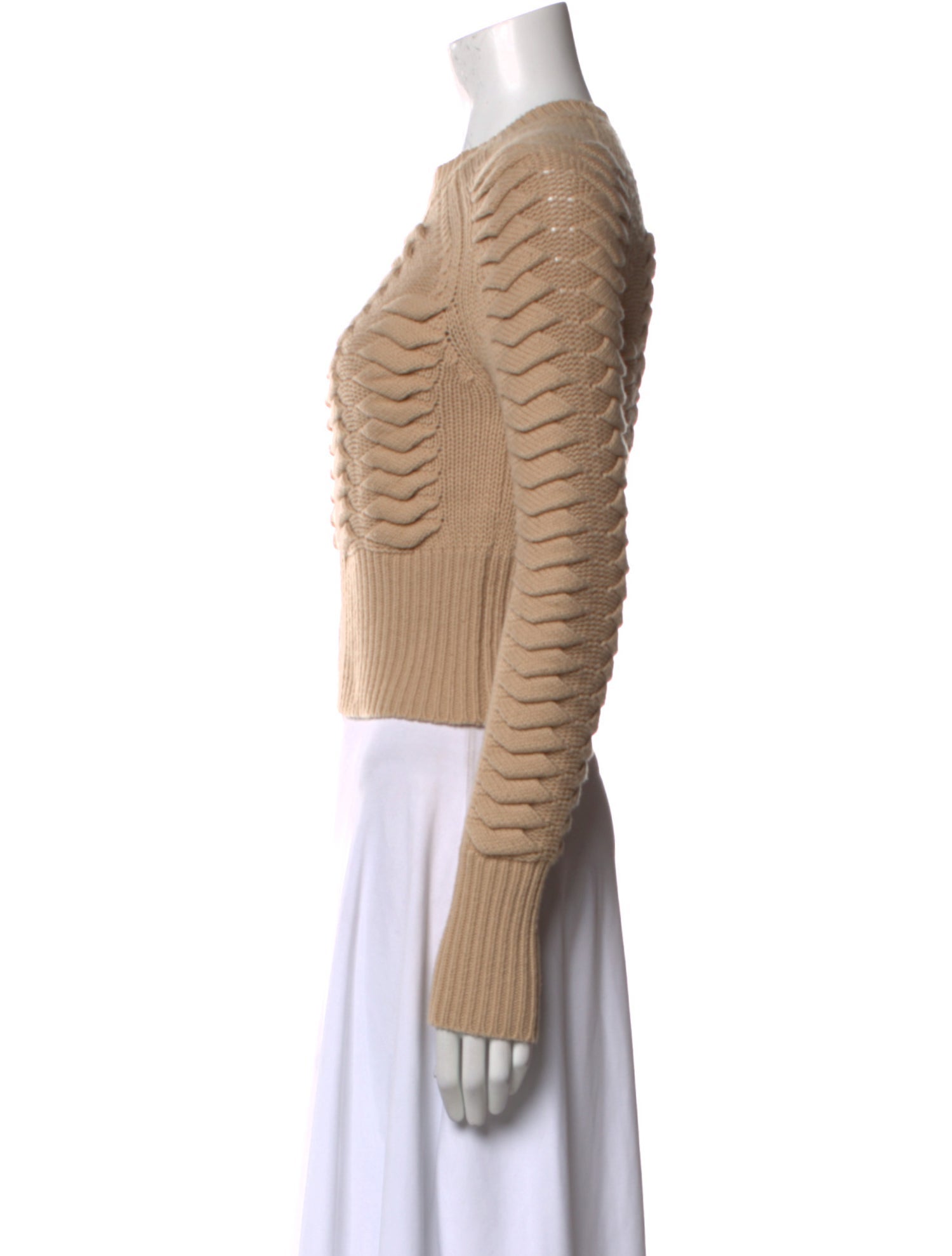 Veronica Beard Wool Crew Neck Sweater