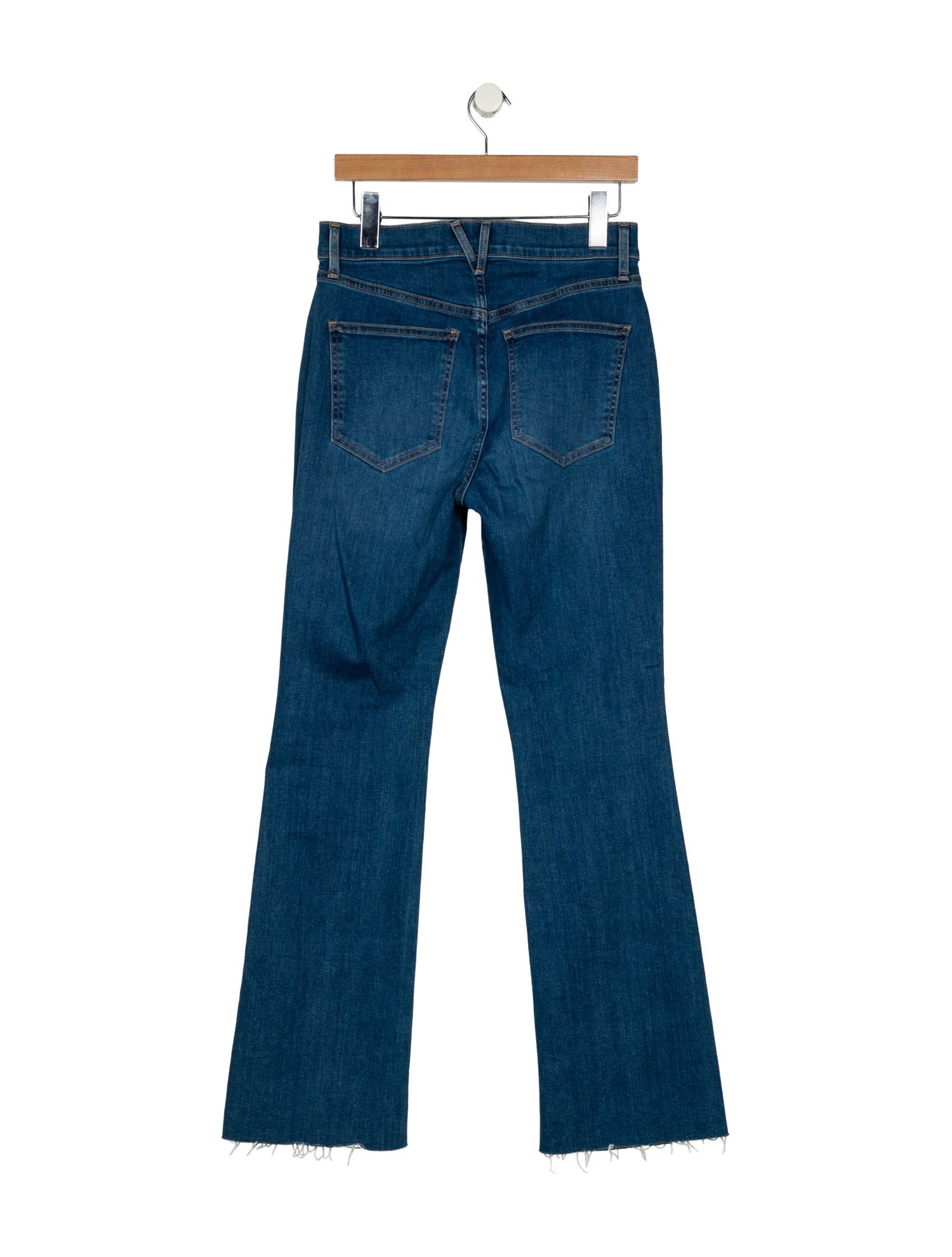 Veronica Beard High-Rise Wide Leg Jeans
