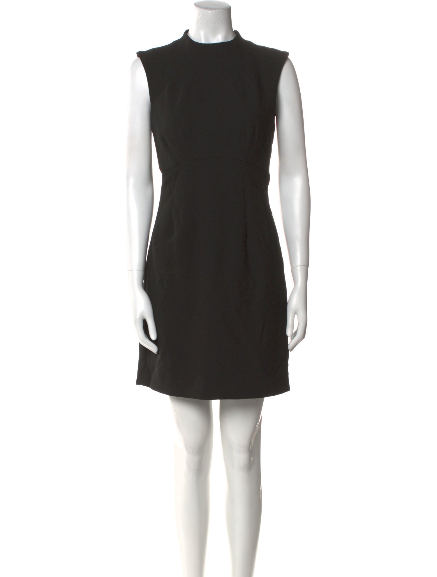 Veronica Beard Mock Neck Mini Dress