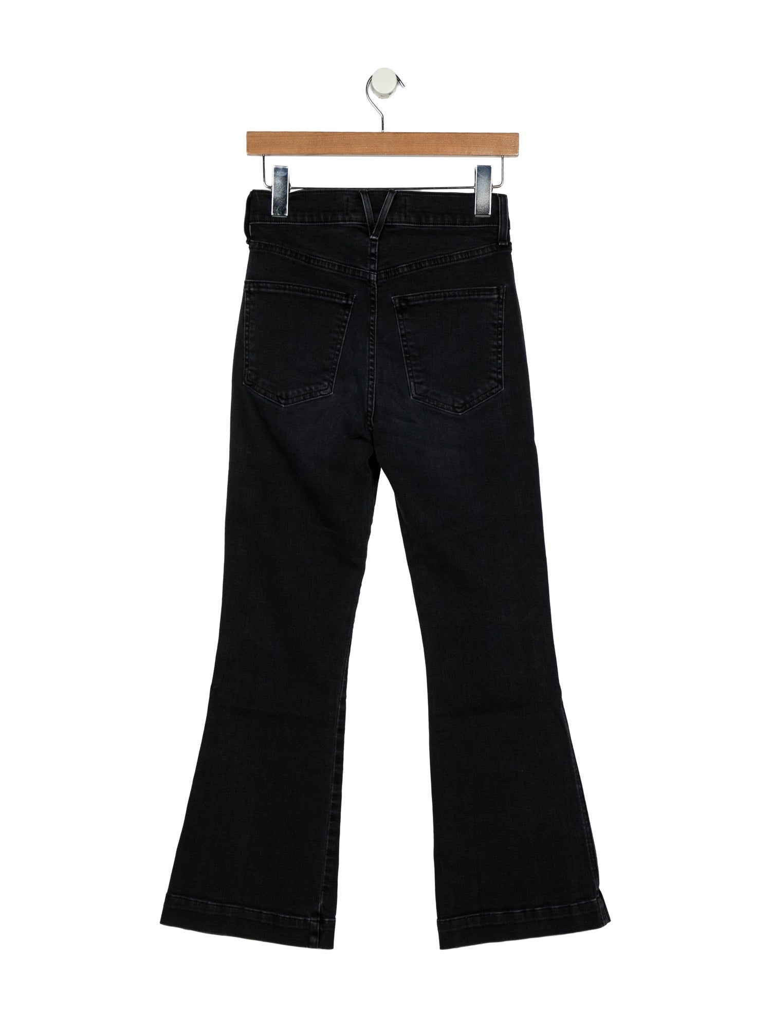 Veronica Beard Mid-Rise Straight Leg Jeans