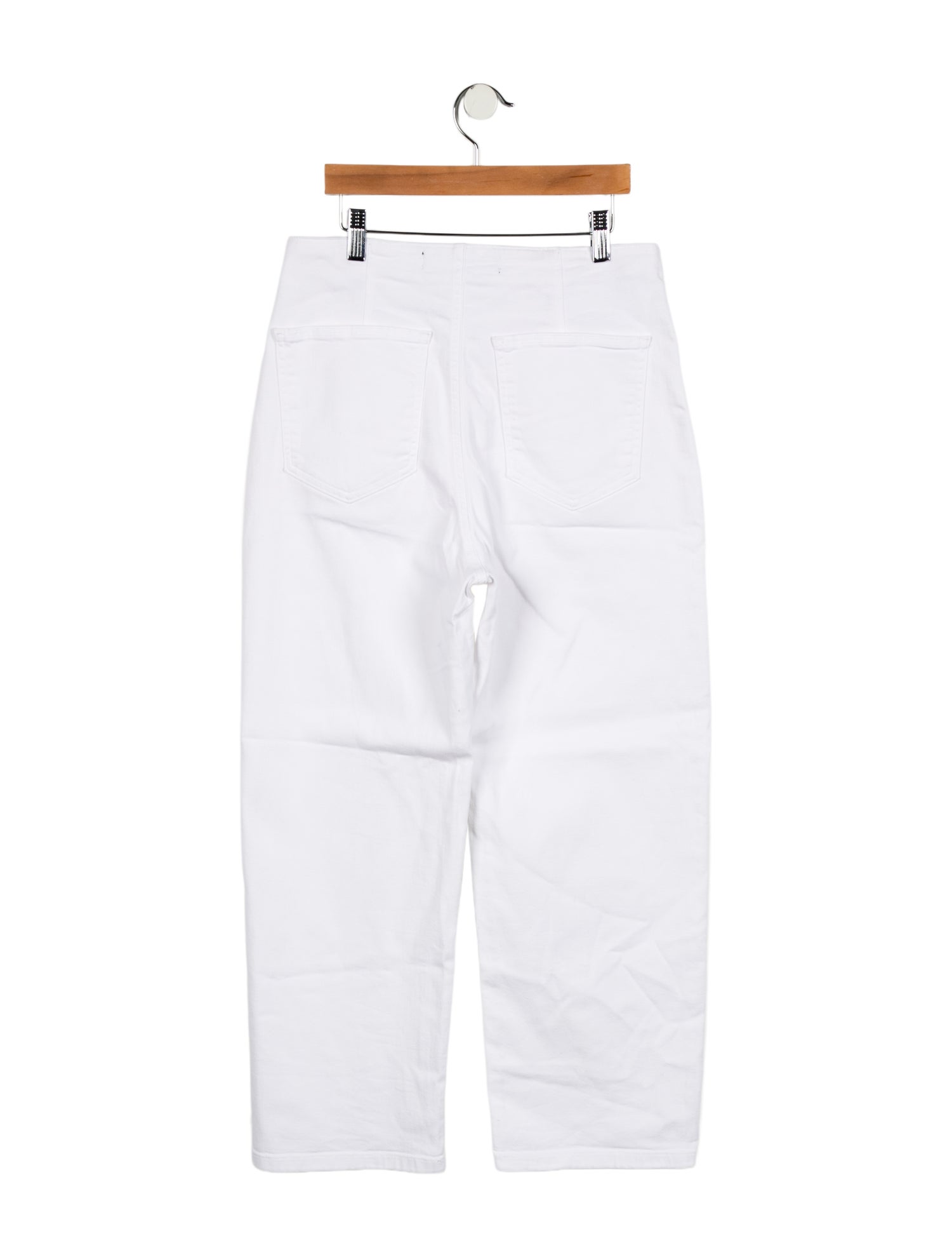 Veronica Beard High-Rise Wide Leg Jeans