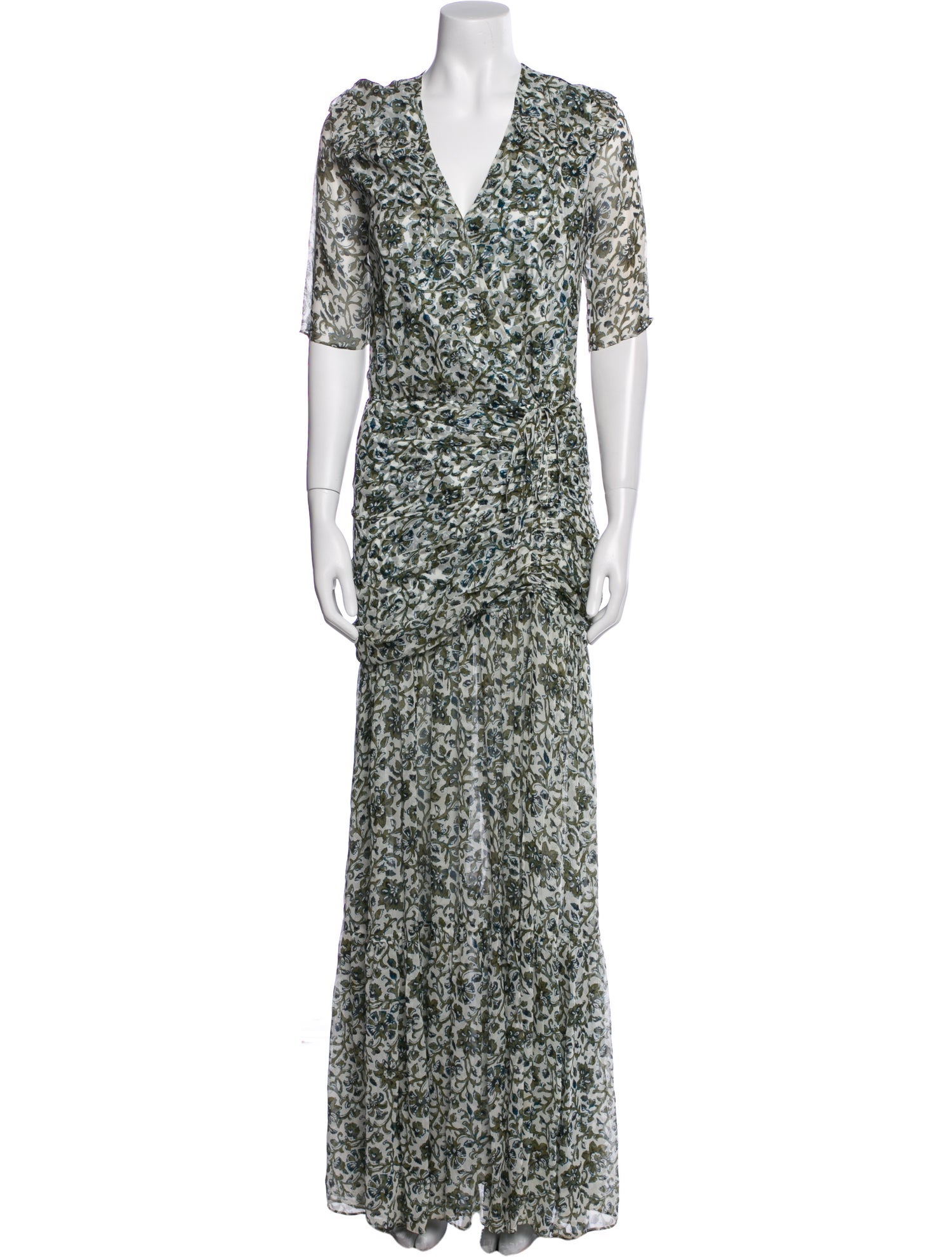 Veronica Beard Silk Long Dress