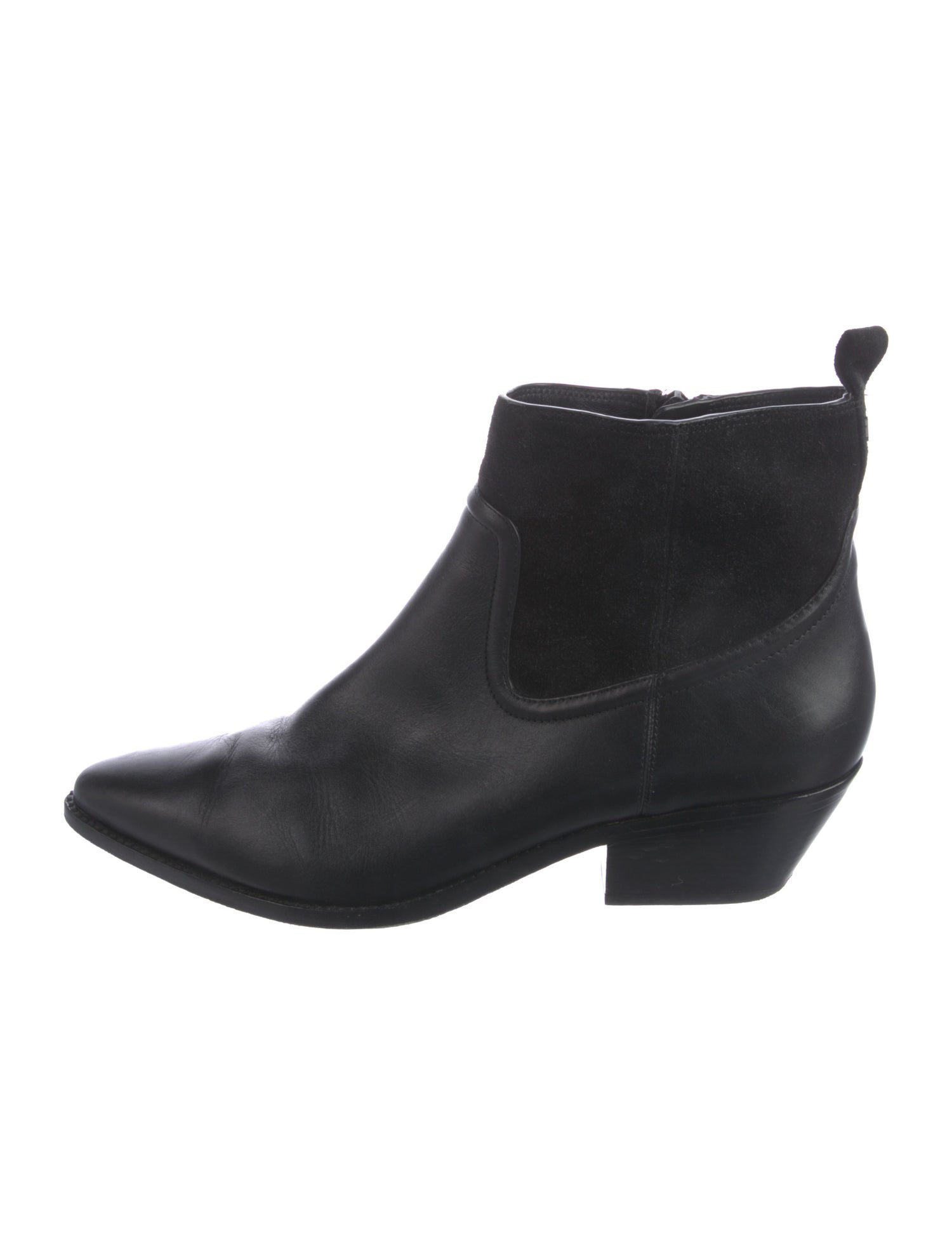 Veronica Beard Leather Chelsea Boots