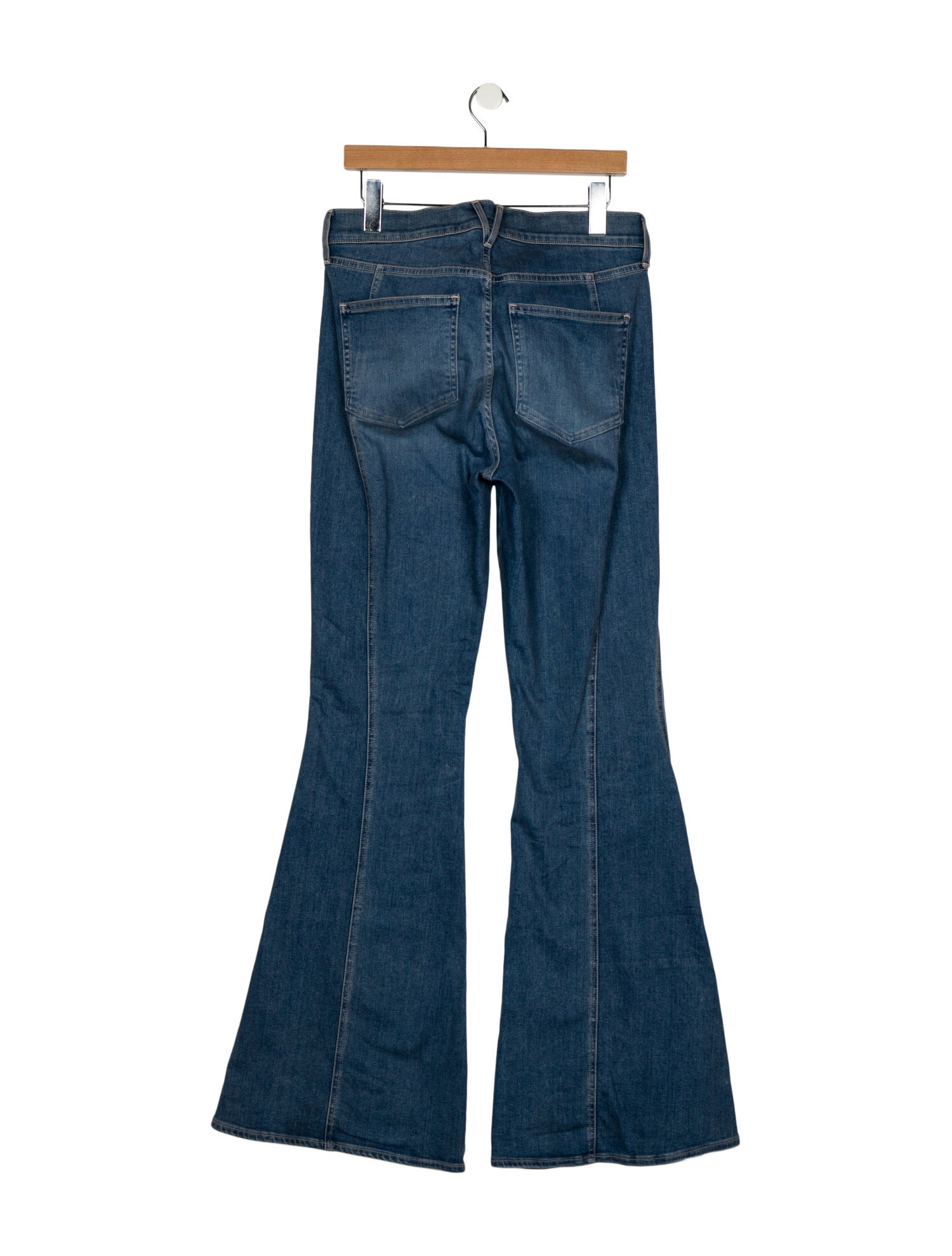 Veronica Beard High-Rise Wide Leg Jeans
