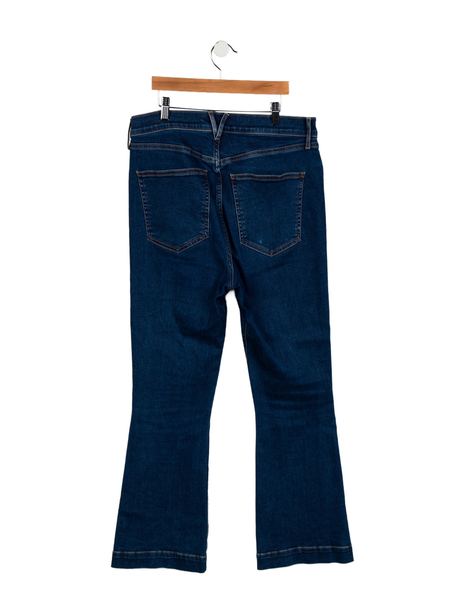 Veronica Beard High-Rise Wide Leg Jeans