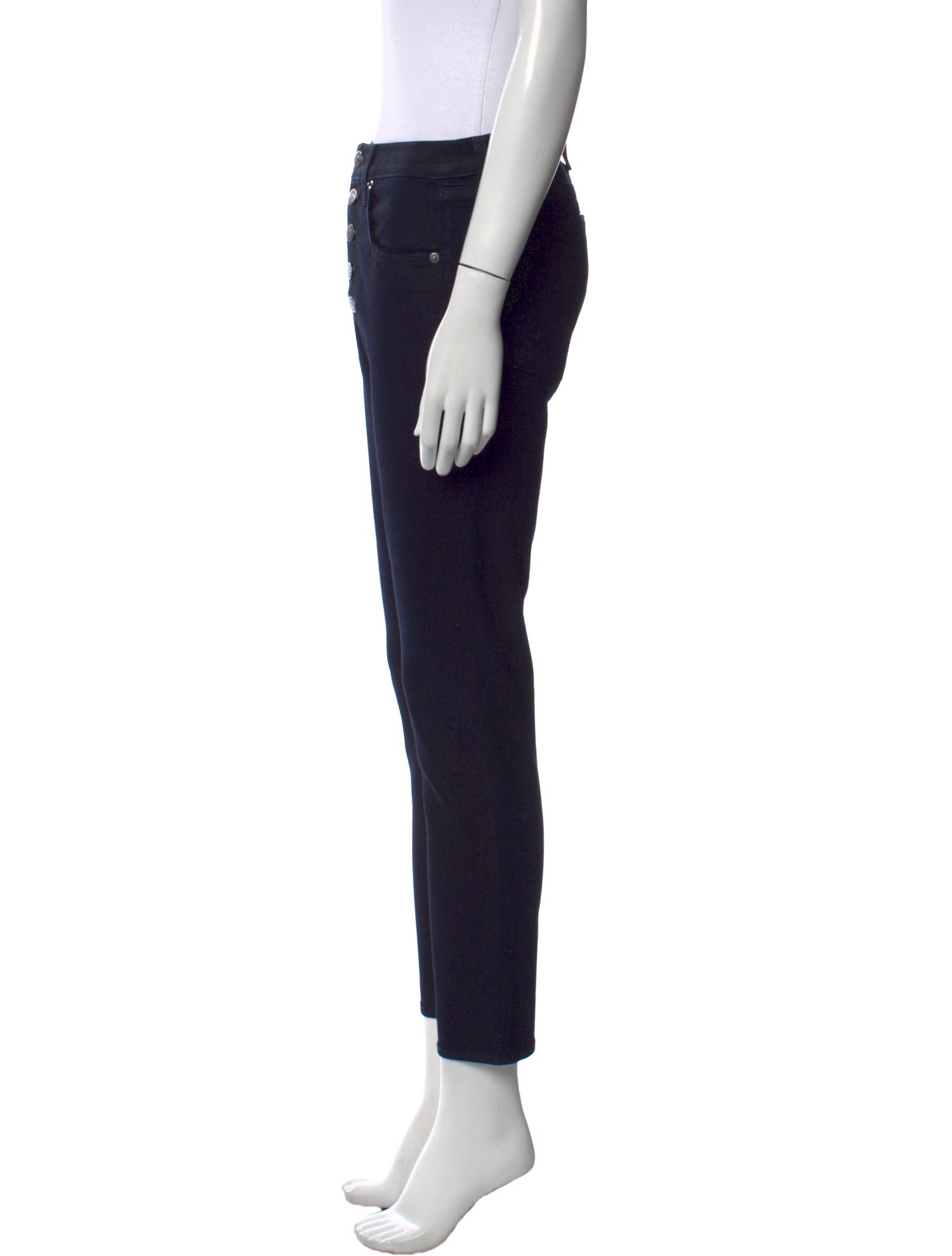 Veronica Beard High-Rise Skinny Leg Jeans