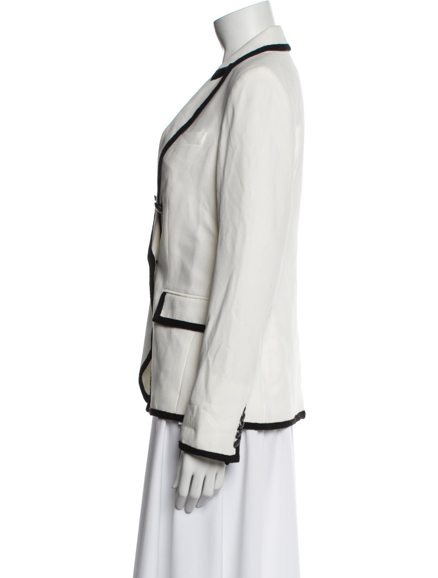 Veronica Beard Colorblock Pattern Blazer