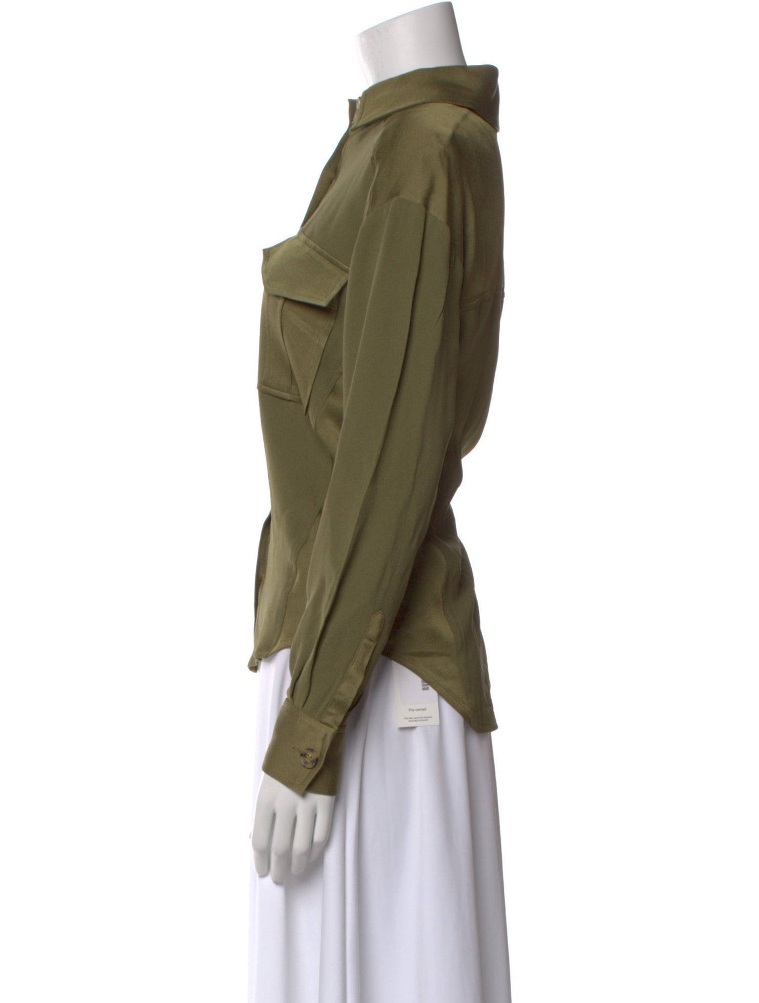 Veronica Beard Long Sleeve Button-Up Top