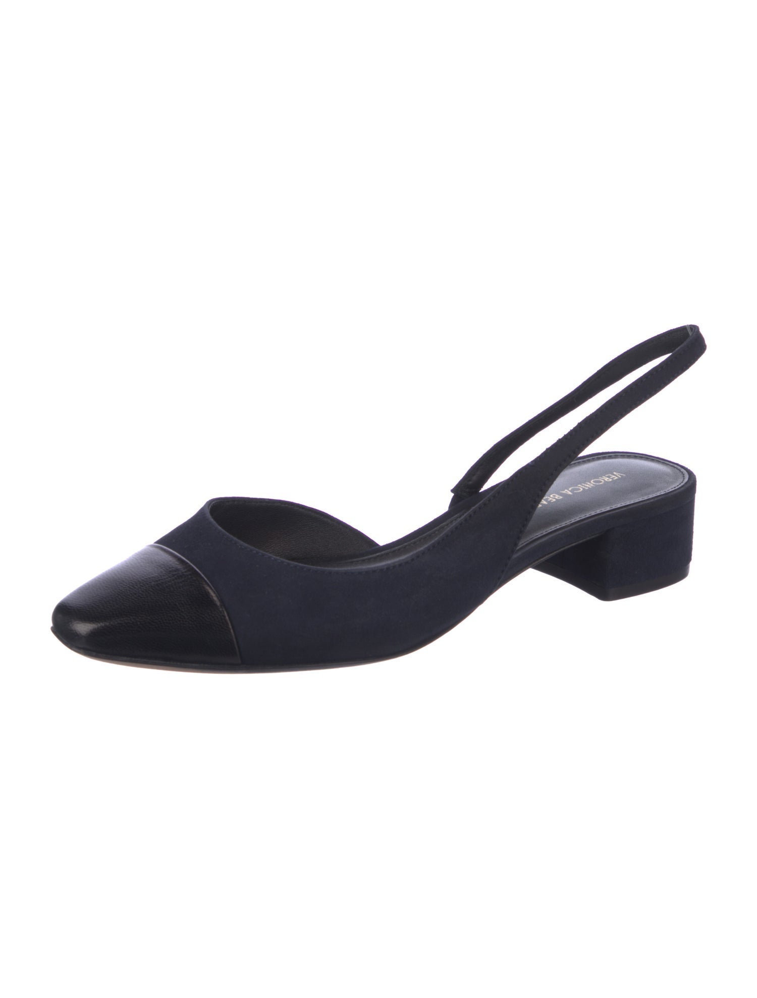 Veronica Beard Suede Slingback Flats