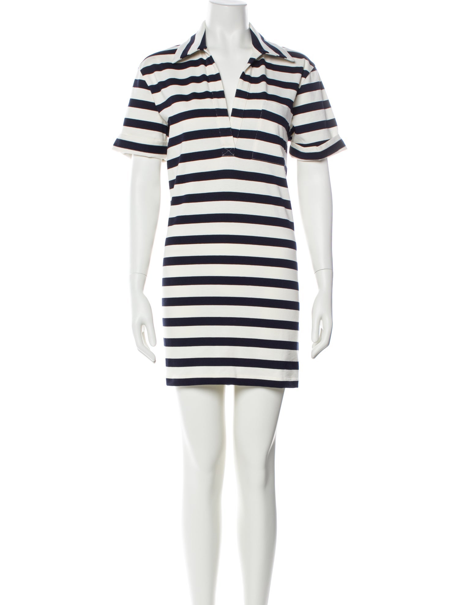 Veronica Beard Striped Mini Dress