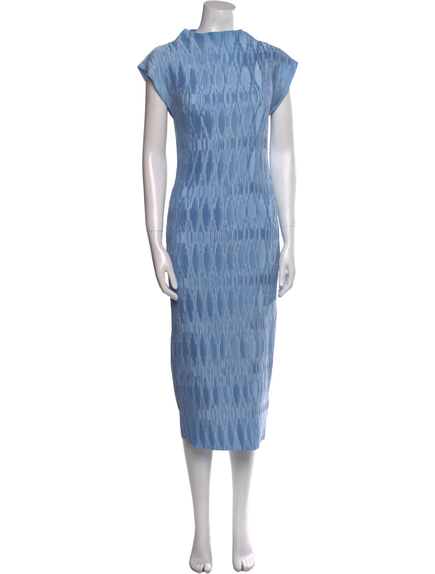 Veronica Beard Striped Midi Length Dress