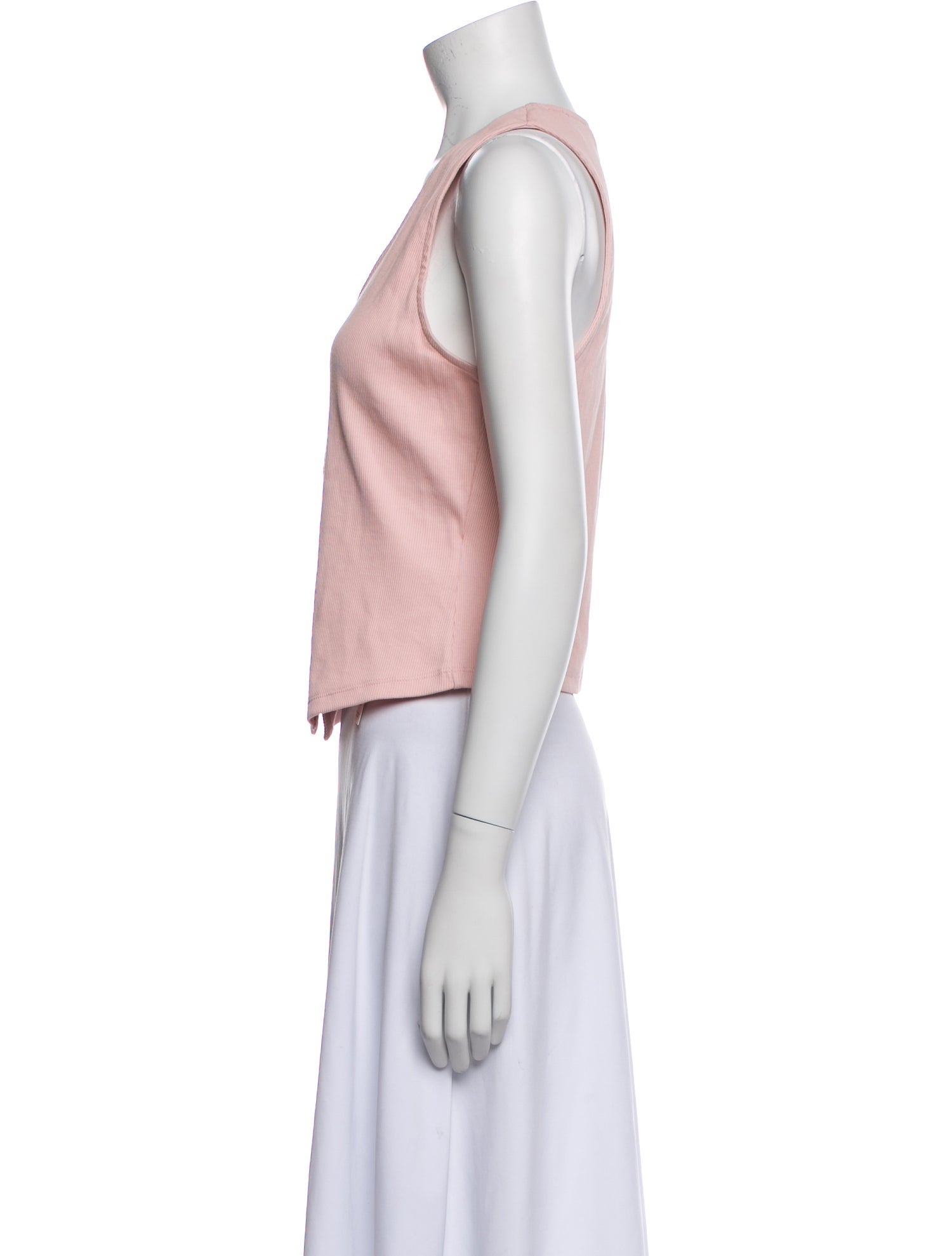 Veronica Beard V-Neck Sleeveless Crop Top w/ Tags