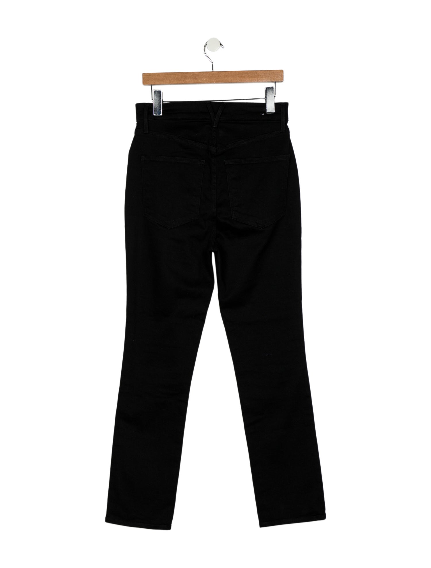 Veronica Beard High-Rise Straight Leg Jeans