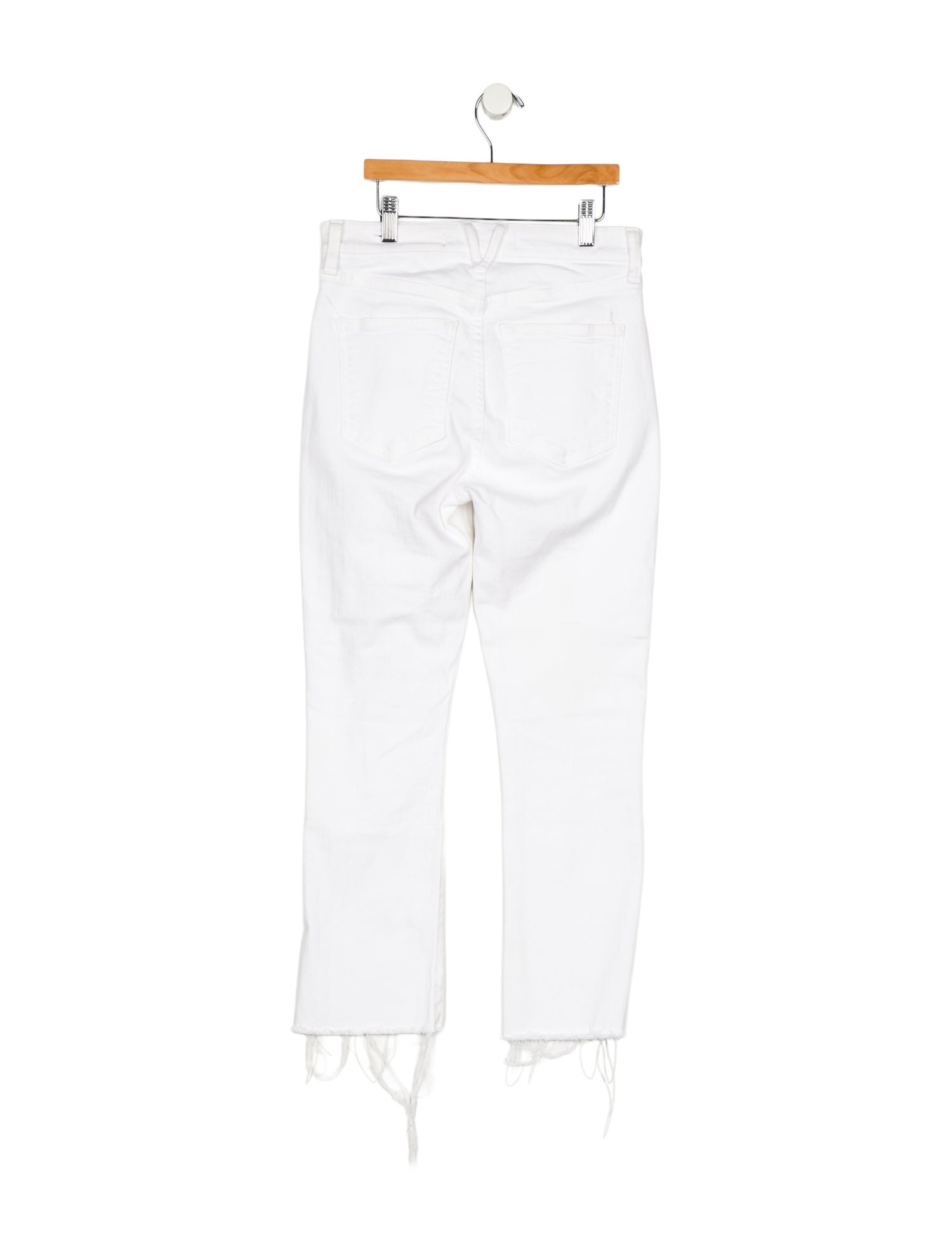 Veronica Beard Mid-Rise Straight Leg Jeans