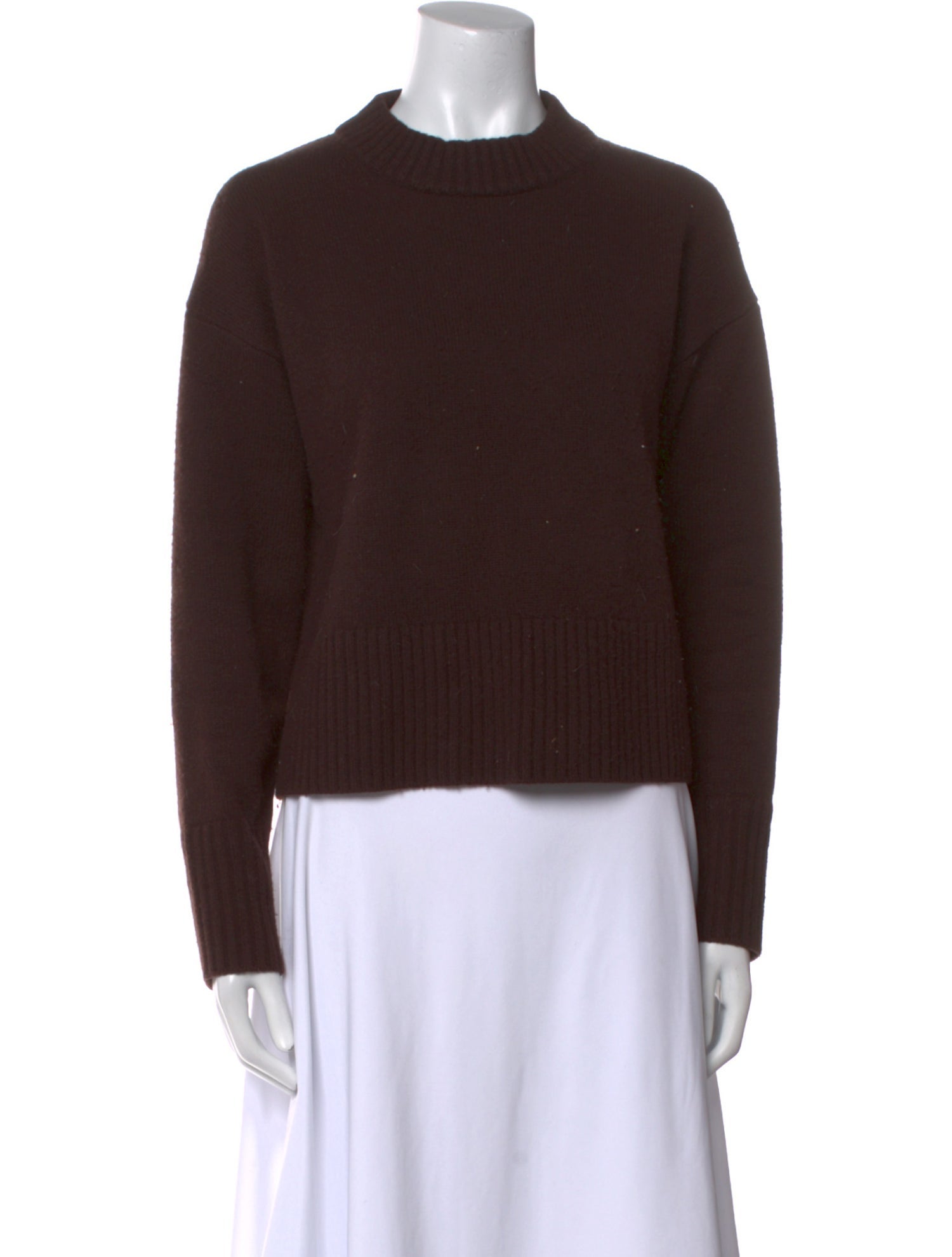 Veronica Beard Wool Mock Neck Sweater