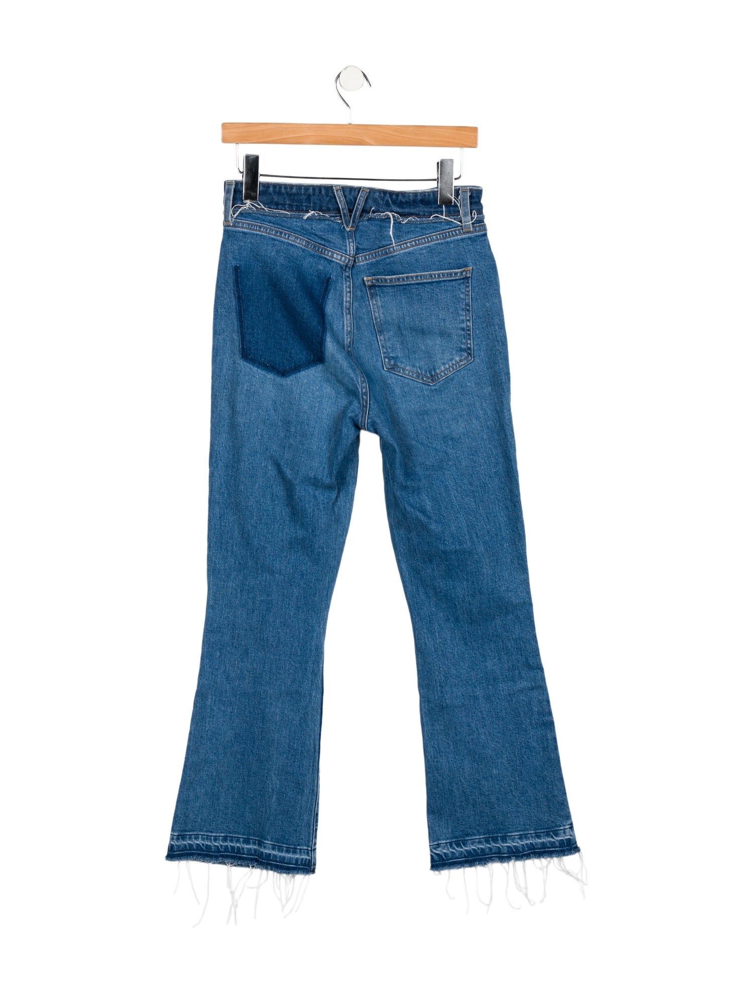 Veronica Beard High-Rise Wide Leg Jeans