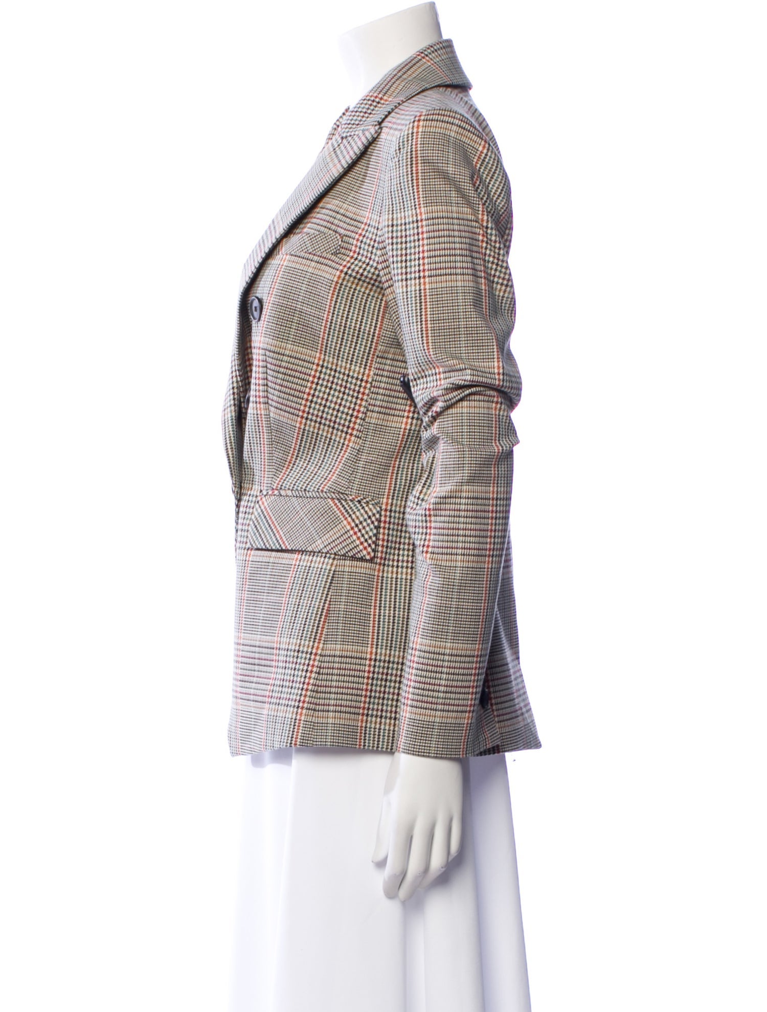 Veronica Beard Houndstooth Print Blazer