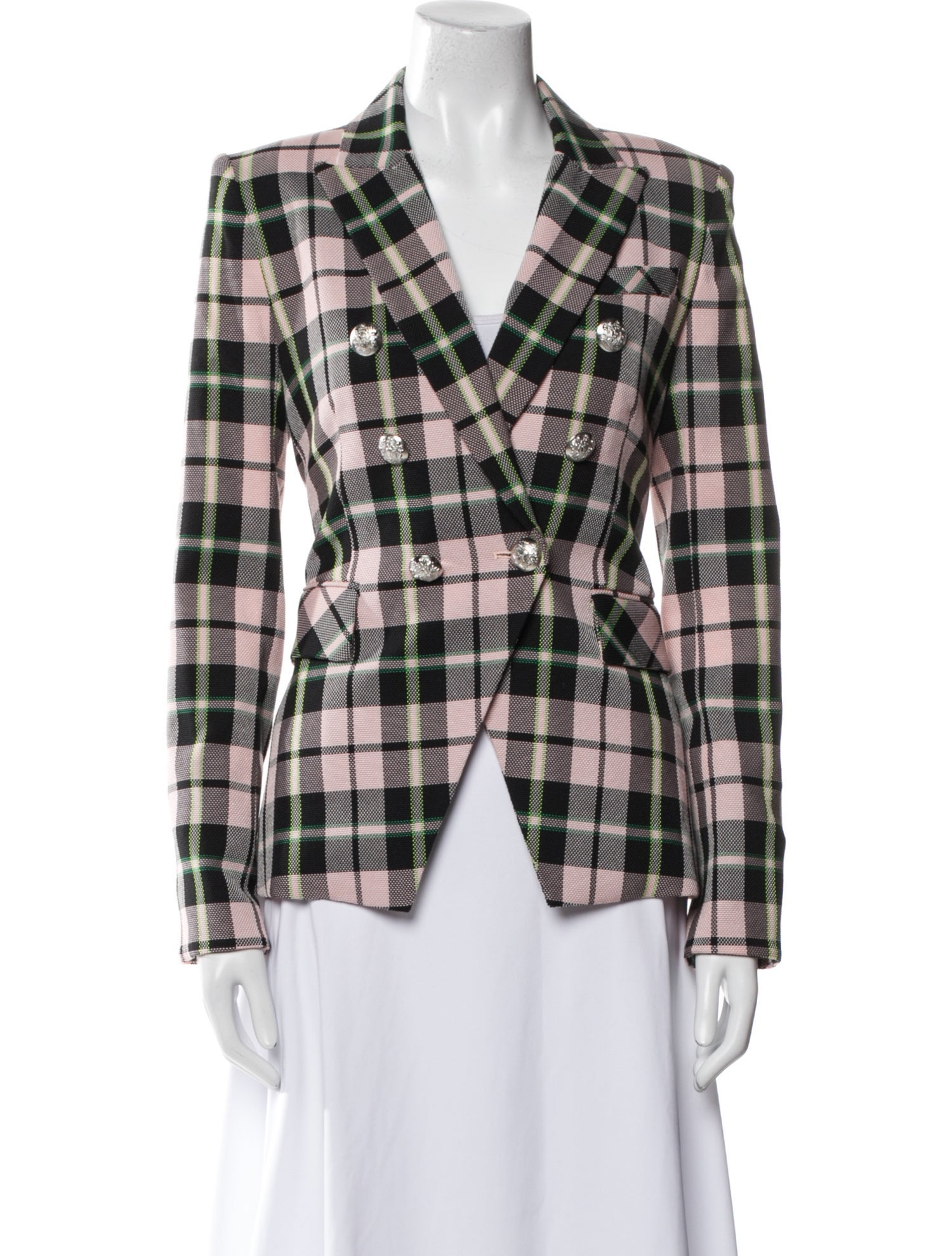 Veronica Beard Plaid Print Blazer w/ Tags