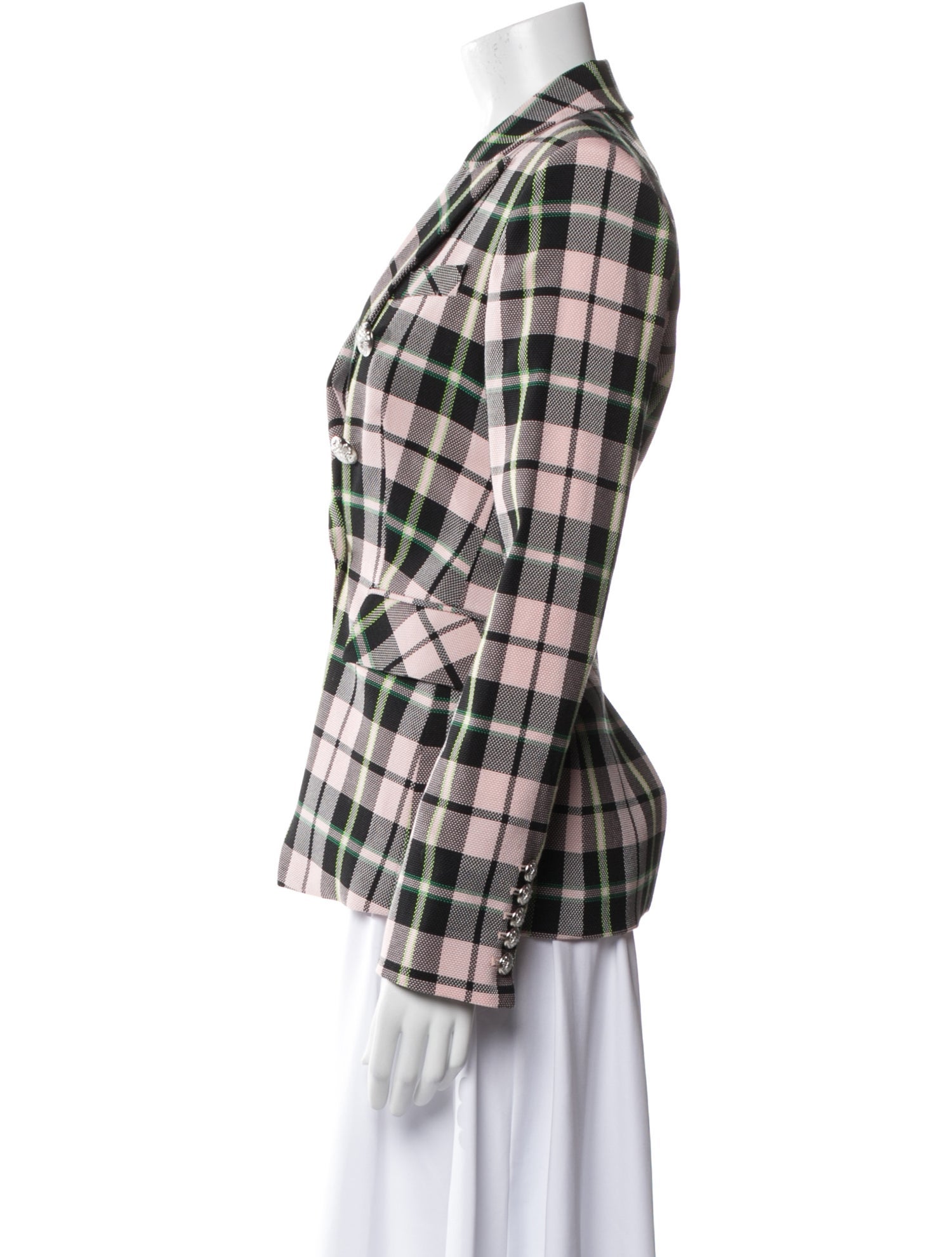 Veronica Beard Plaid Print Blazer w/ Tags