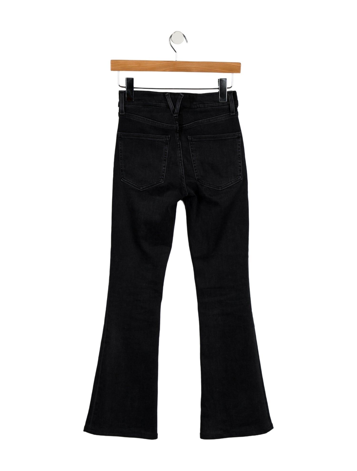 Veronica Beard Mid-Rise Wide Leg Jeans