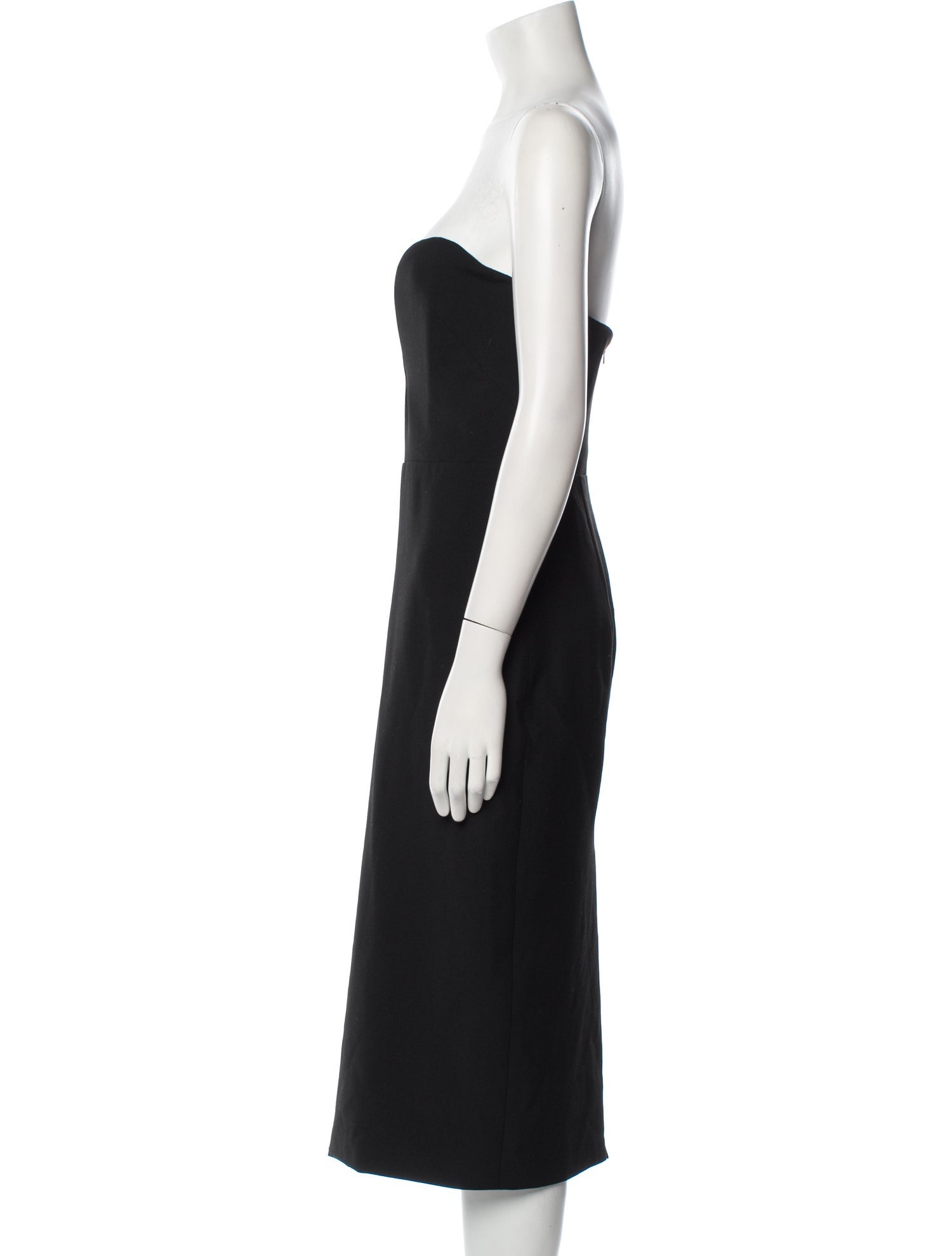 Veronica Beard Strapless Knee-Length Dress