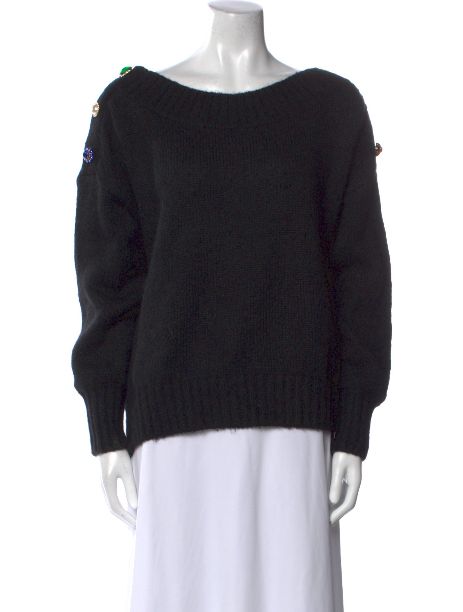 Veronica Beard Bateau Neckline Sweater