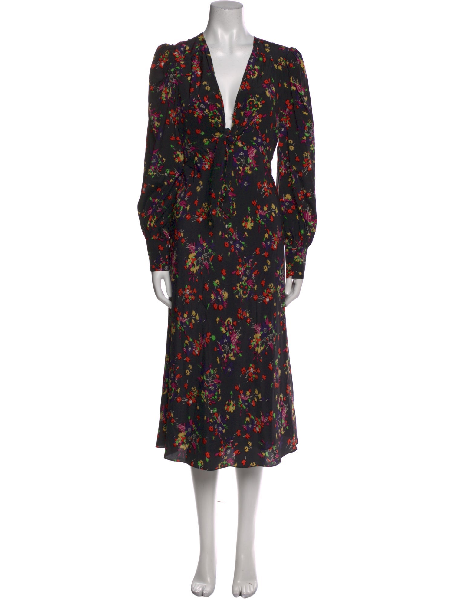 Veronica Beard Silk Midi Length Dress