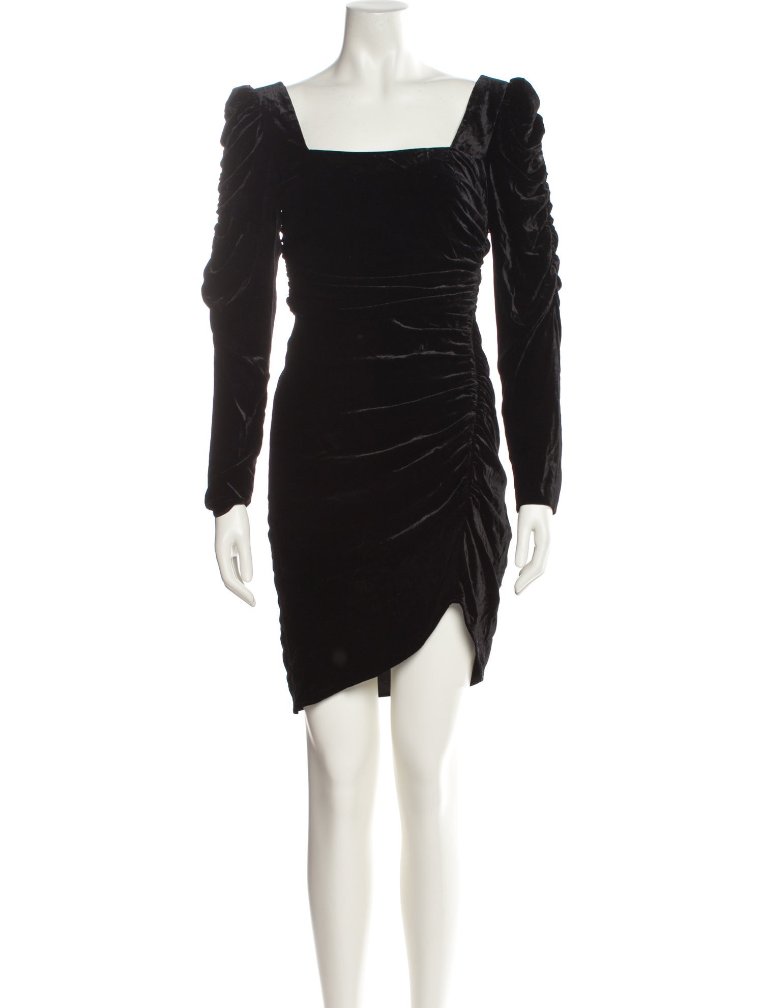 Veronica Beard Square Neckline Mini Dress