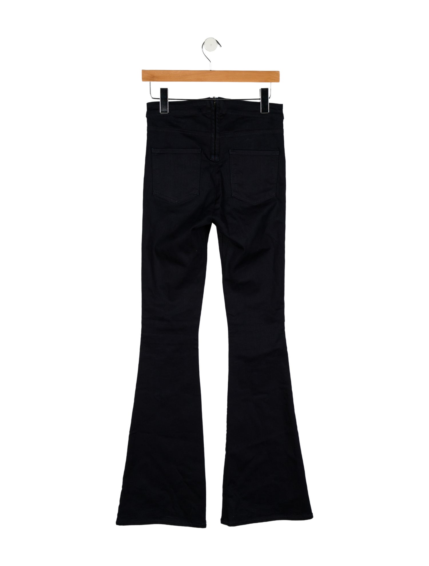 Veronica Beard High-Rise Wide Leg Jeans