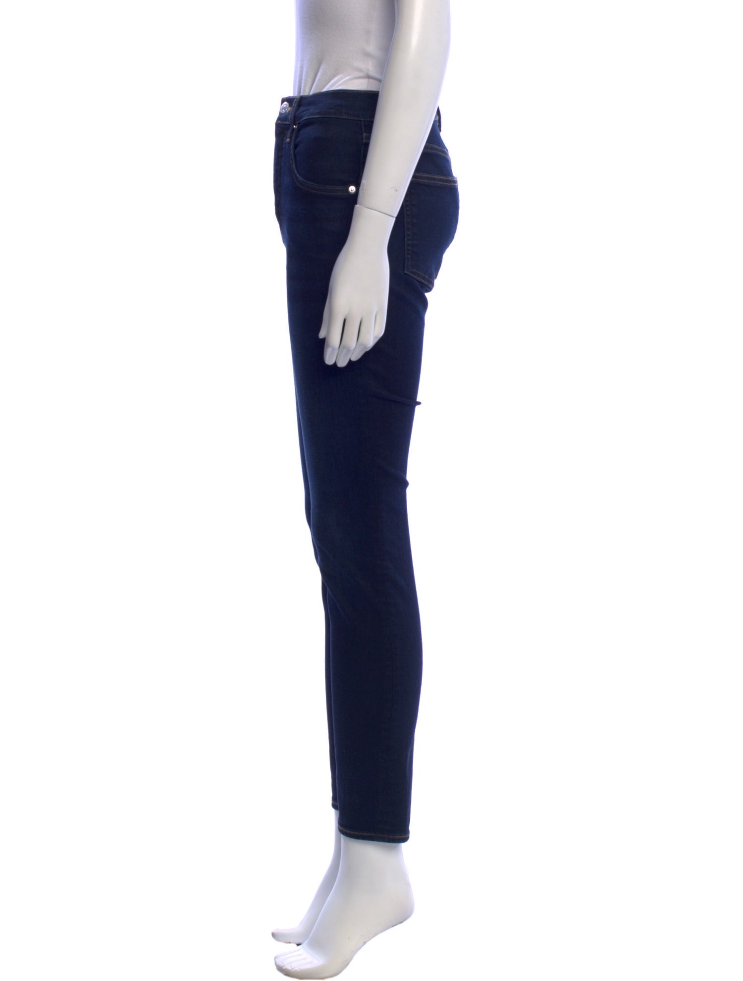Veronica Beard Mid-Rise Skinny Leg Jeans