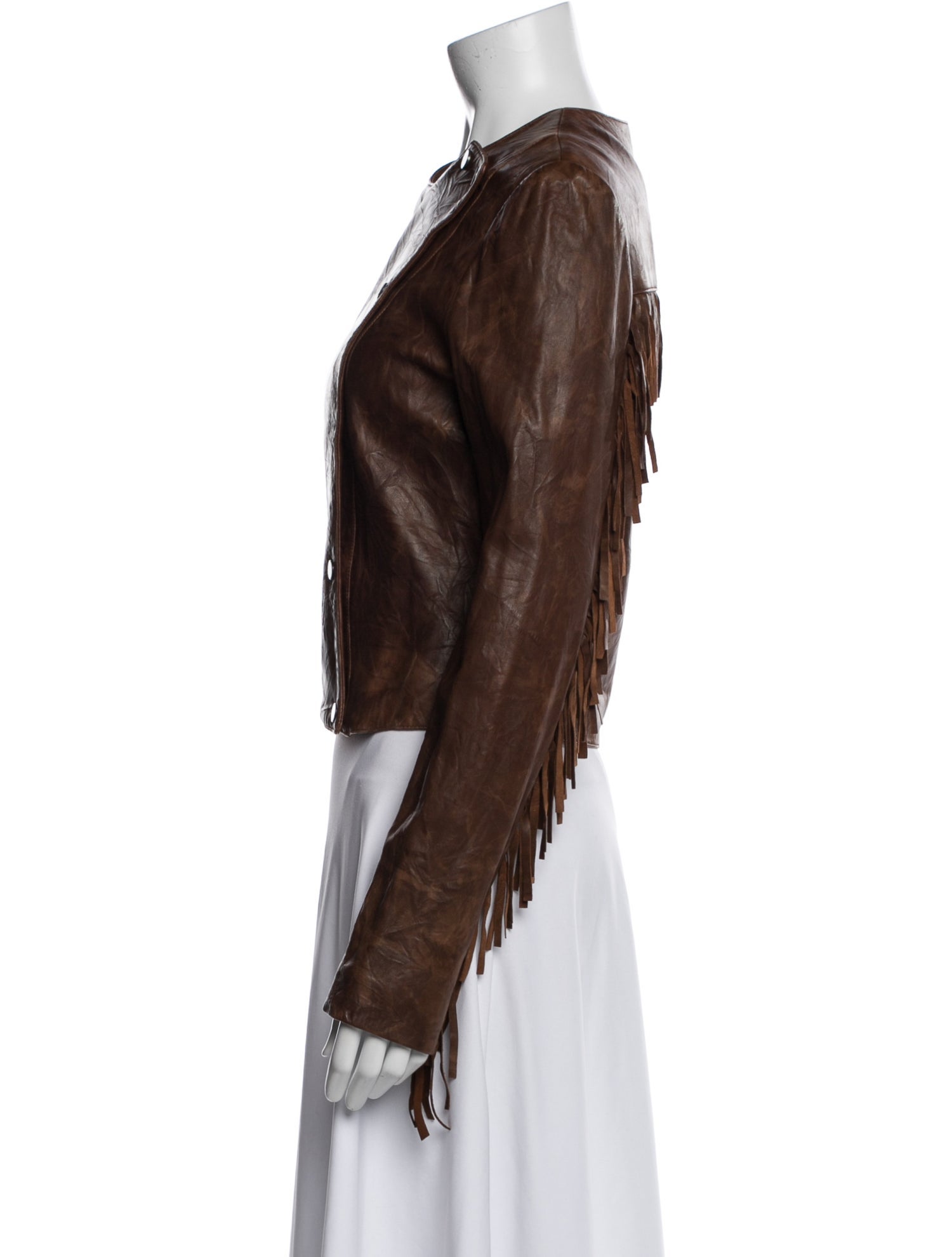 Veronica Beard Leather Biker Jacket