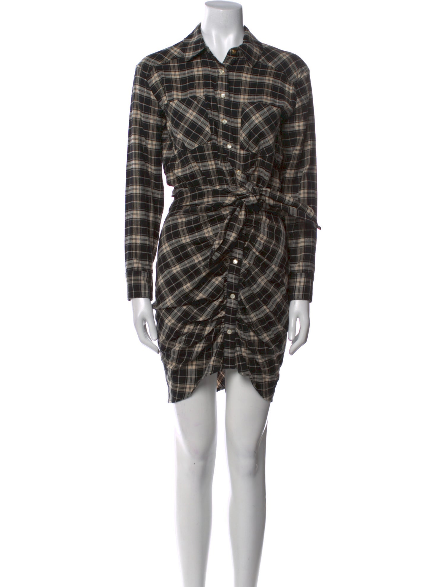Veronica Beard Plaid Print Mini Dress w/ Tags