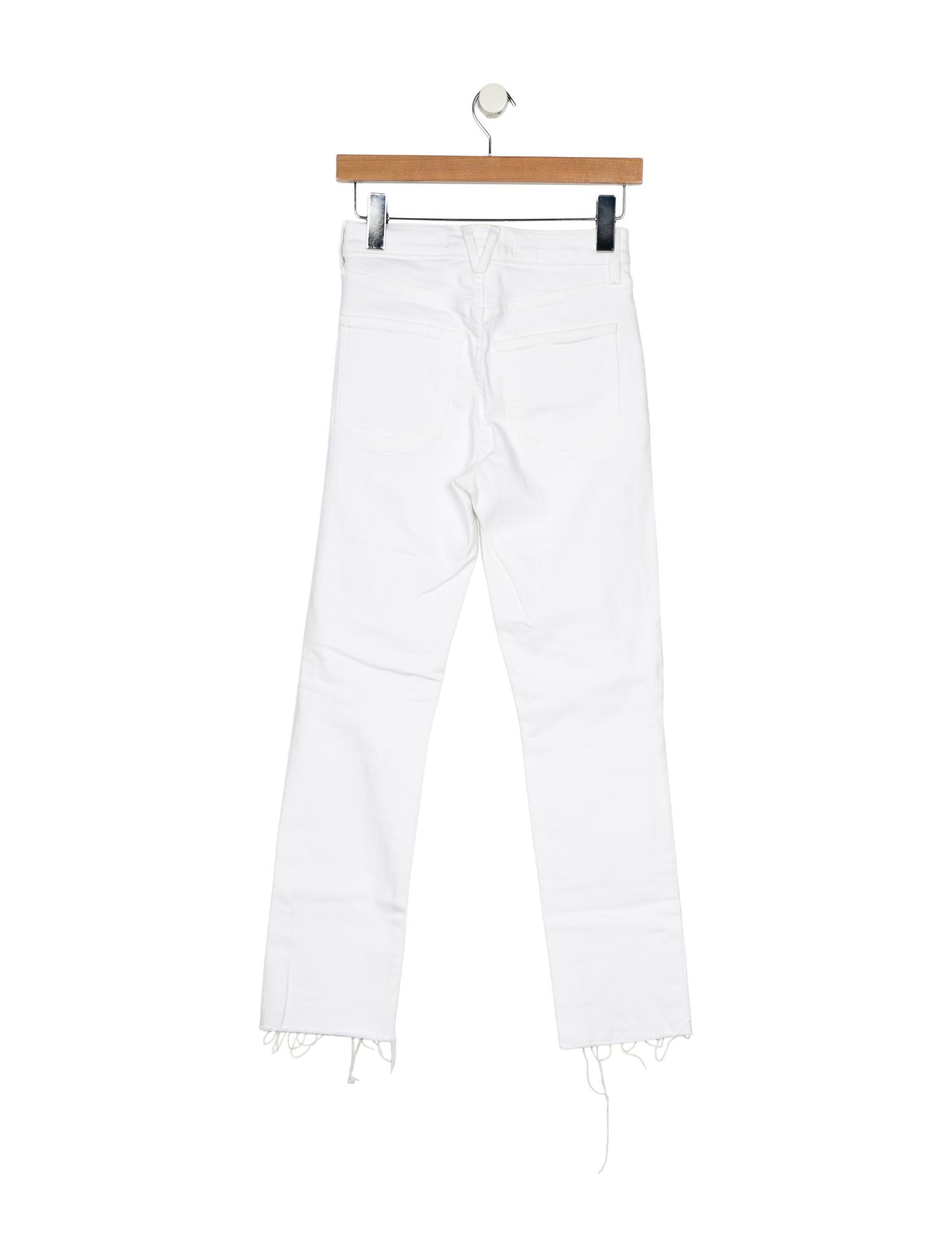 Veronica Beard Mid-Rise Straight Leg Jeans