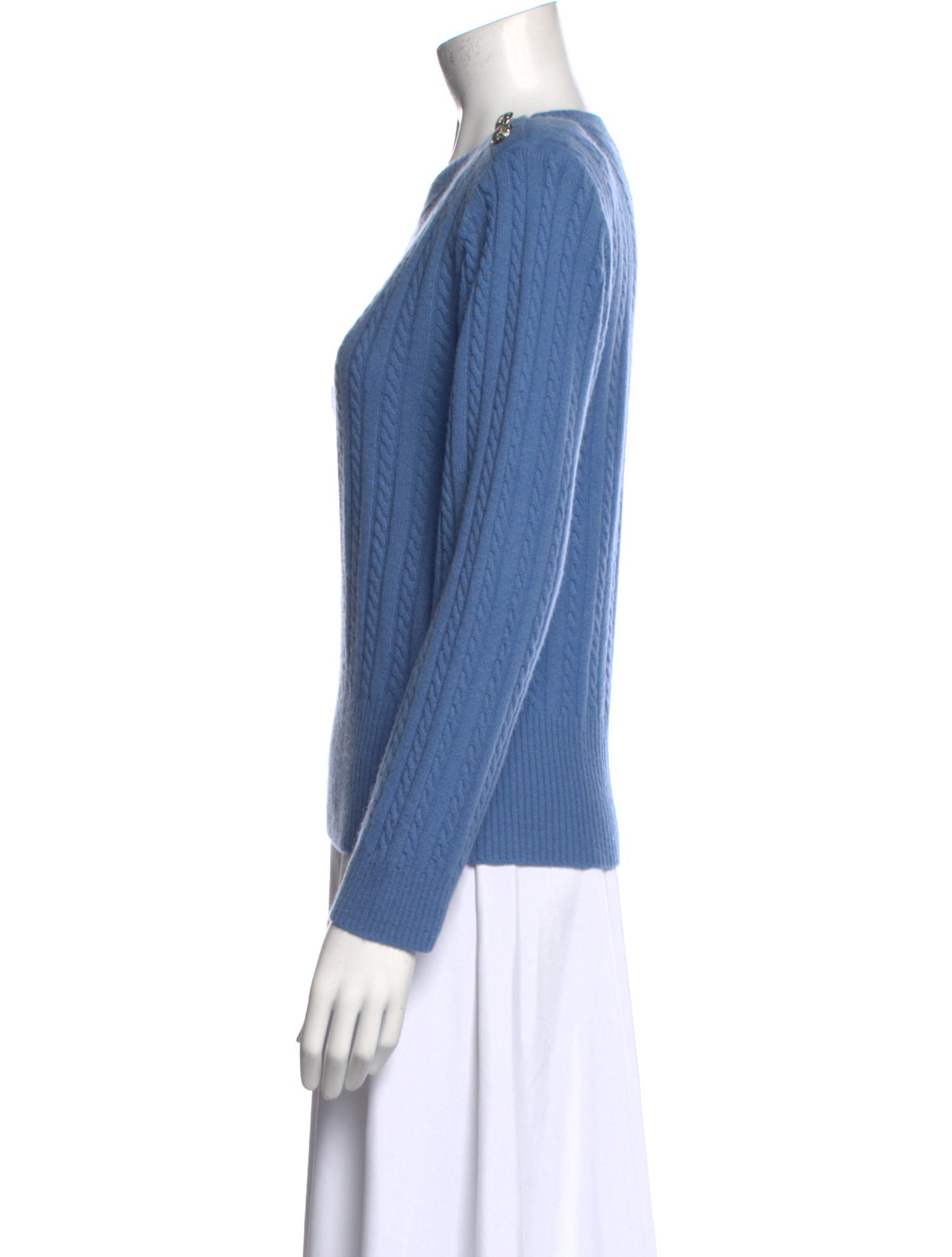 Veronica Beard Cashmere Crew Neck Sweater
