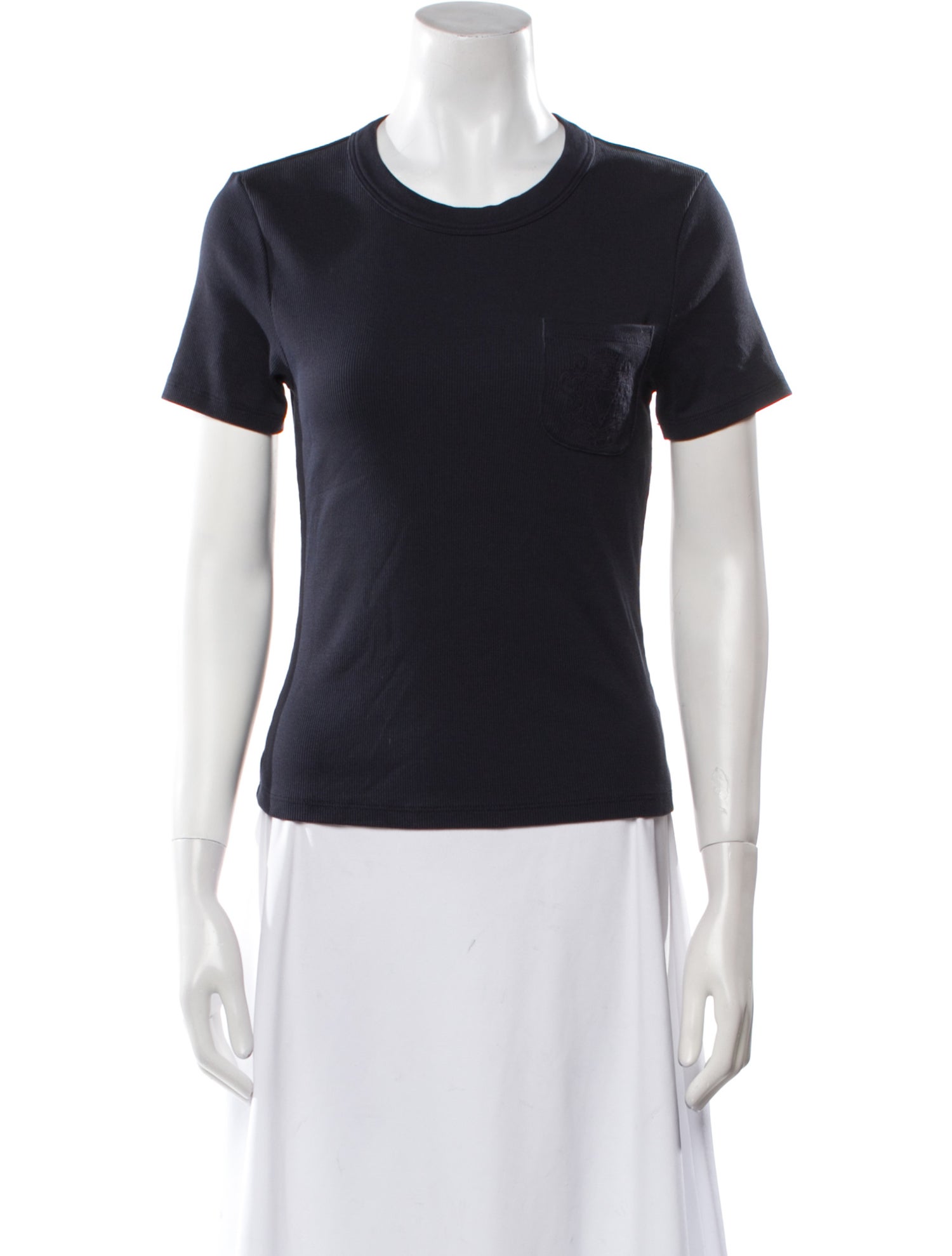 Veronica Beard Crew Neck Short Sleeve T-Shirt