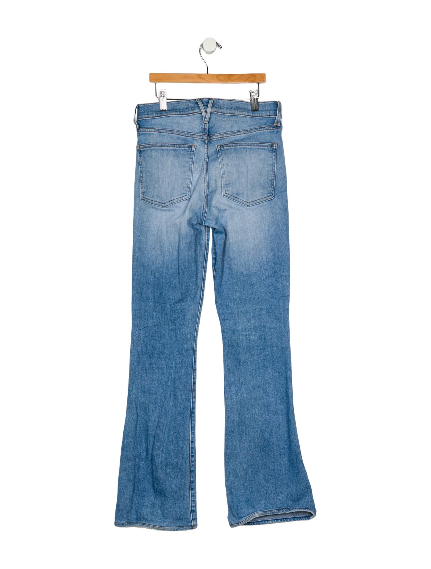 Veronica Beard Mid-Rise Straight Leg Jeans