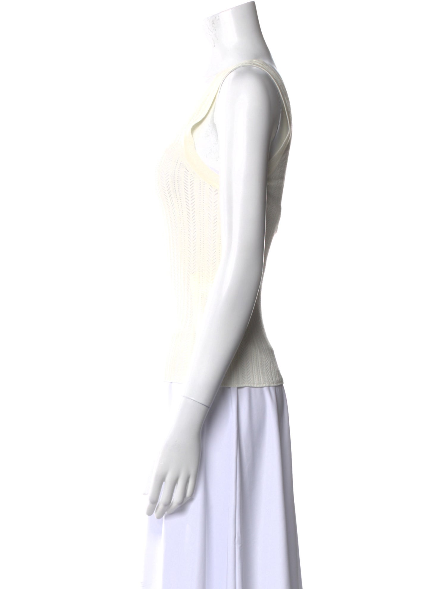 Veronica Beard Scoop Neck Sleeveless Top