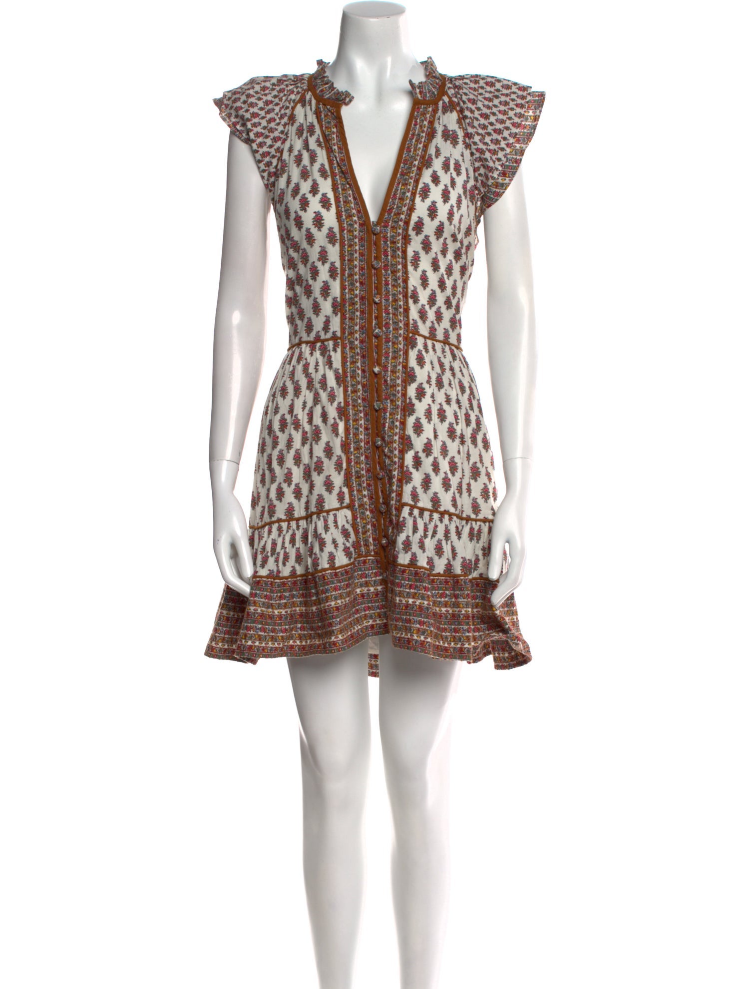 Veronica Beard Printed Mini Dress