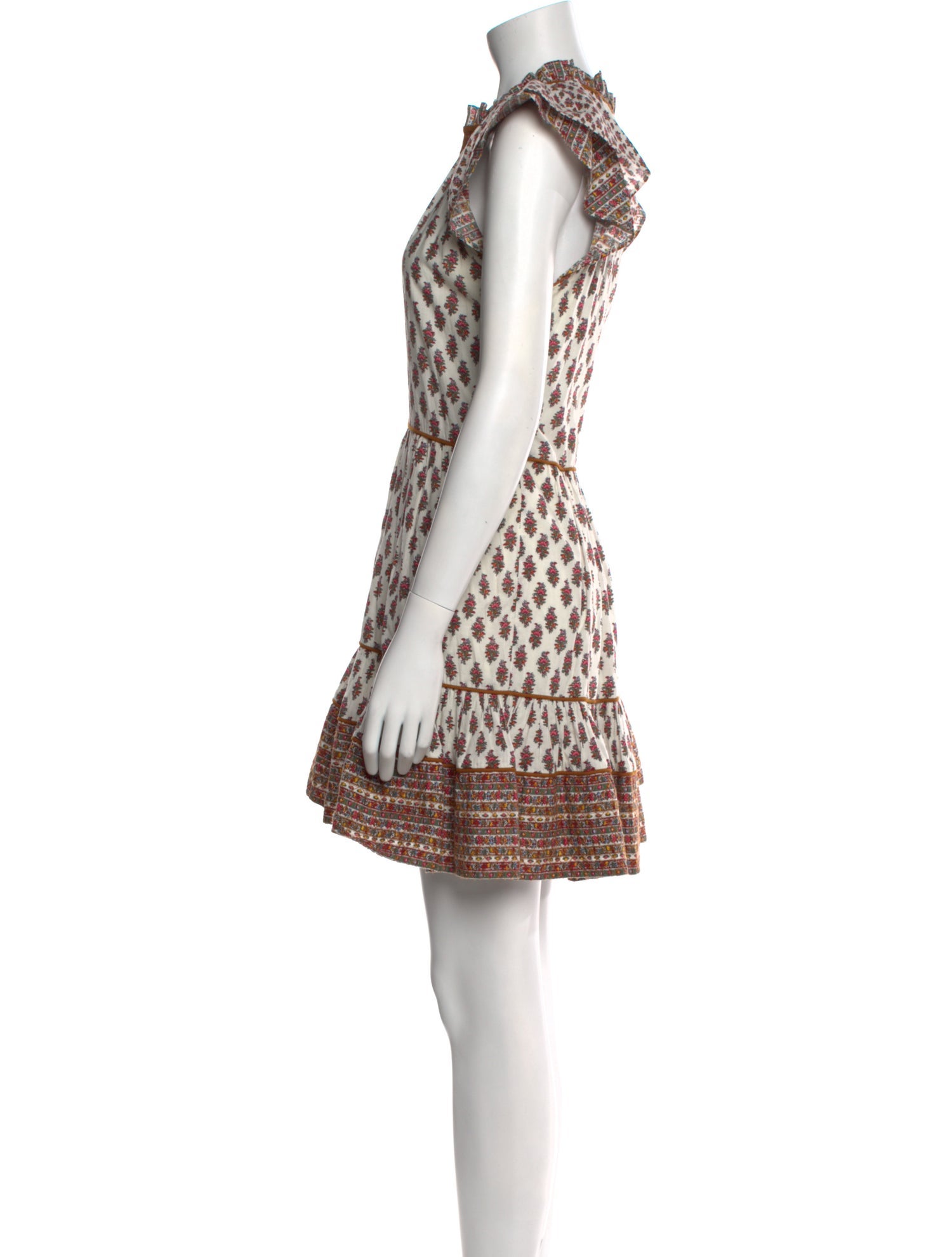 Veronica Beard Printed Mini Dress