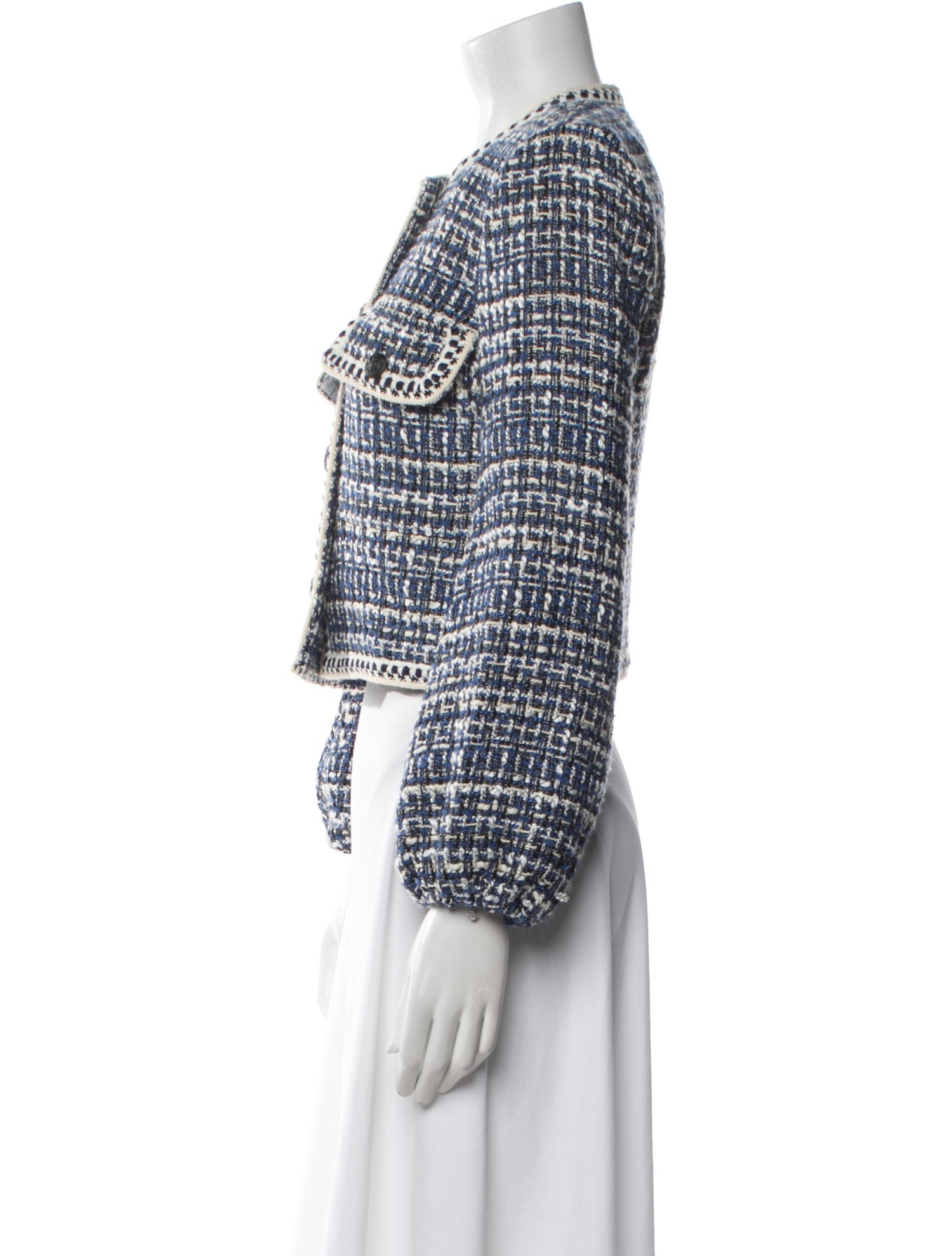 Veronica Beard Tweed Pattern Jacket