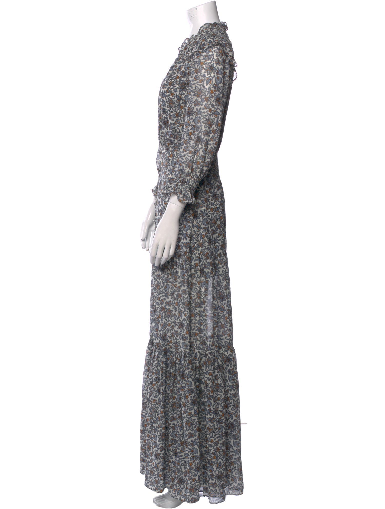 Veronica Beard Silk Long Dress