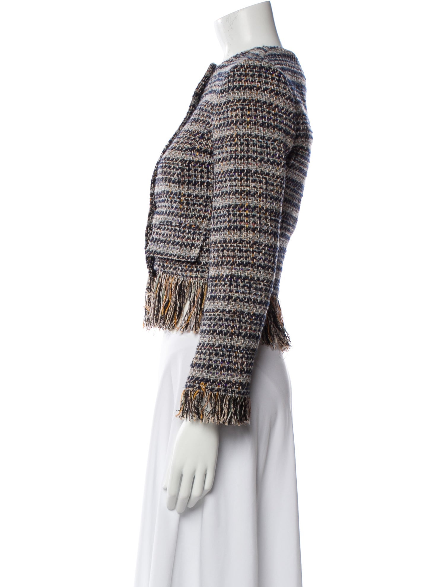 Veronica Beard Tweed Pattern Evening Jacket w/ Tags